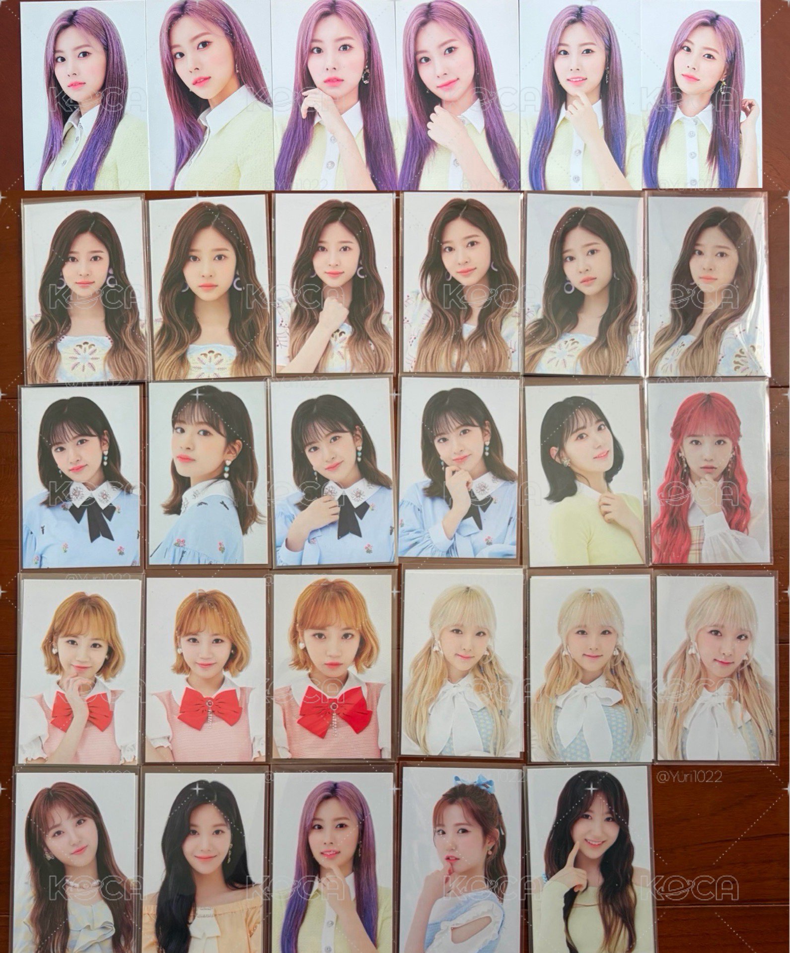 IZ*ONE 2020 線上演唱會 滿額卡 / 周邊卡 手幅卡 支架卡