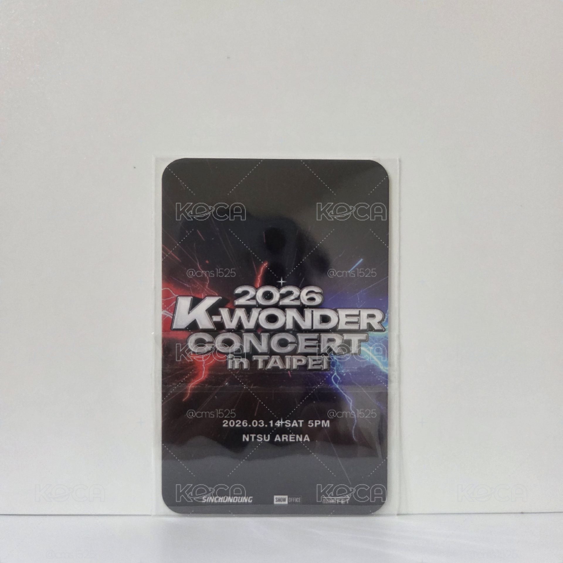 kwonder拼盤入場卡-itzy一套