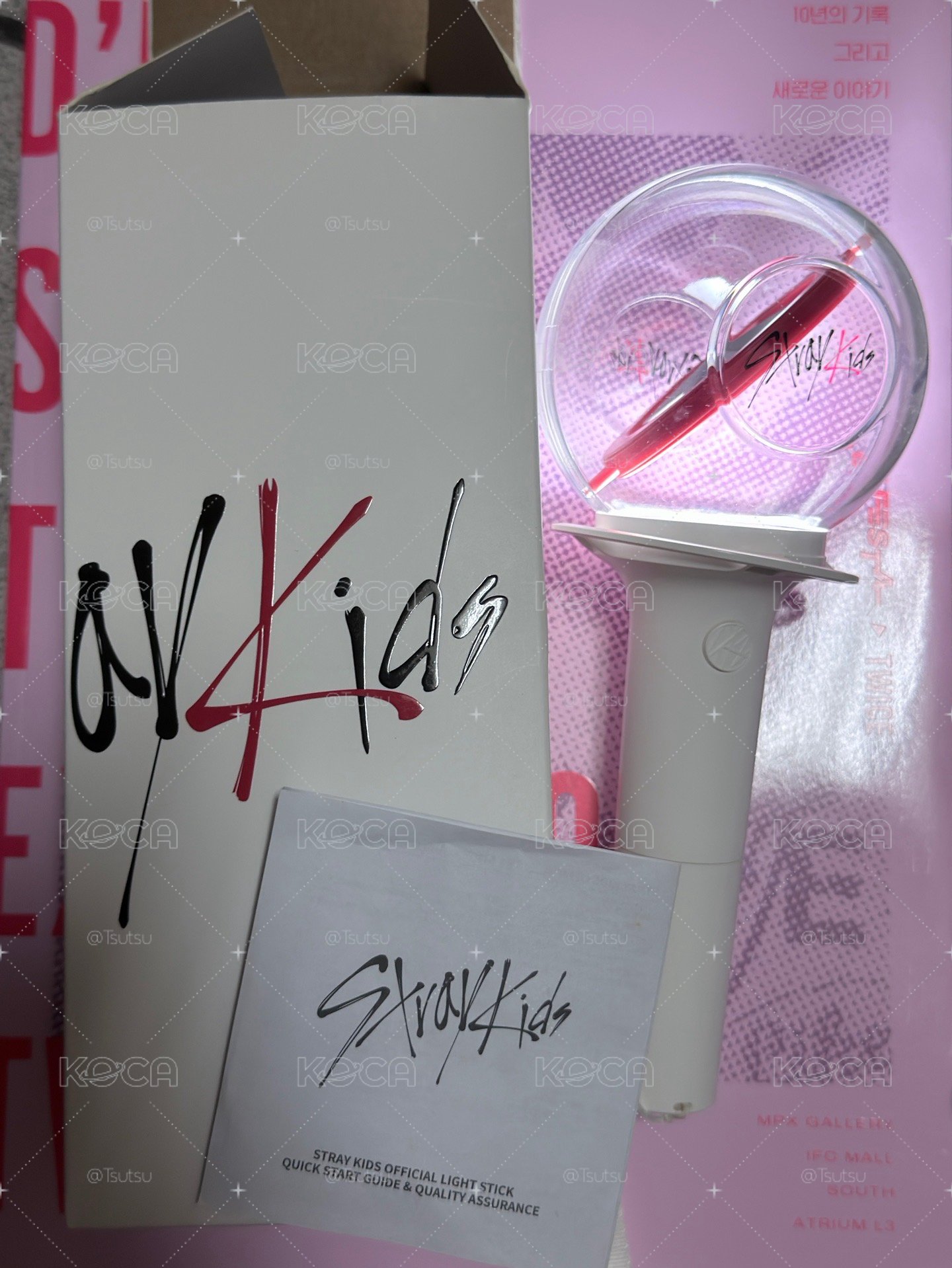（現貨 紙箱寄出 一日寄出）straykids skz 一代手燈