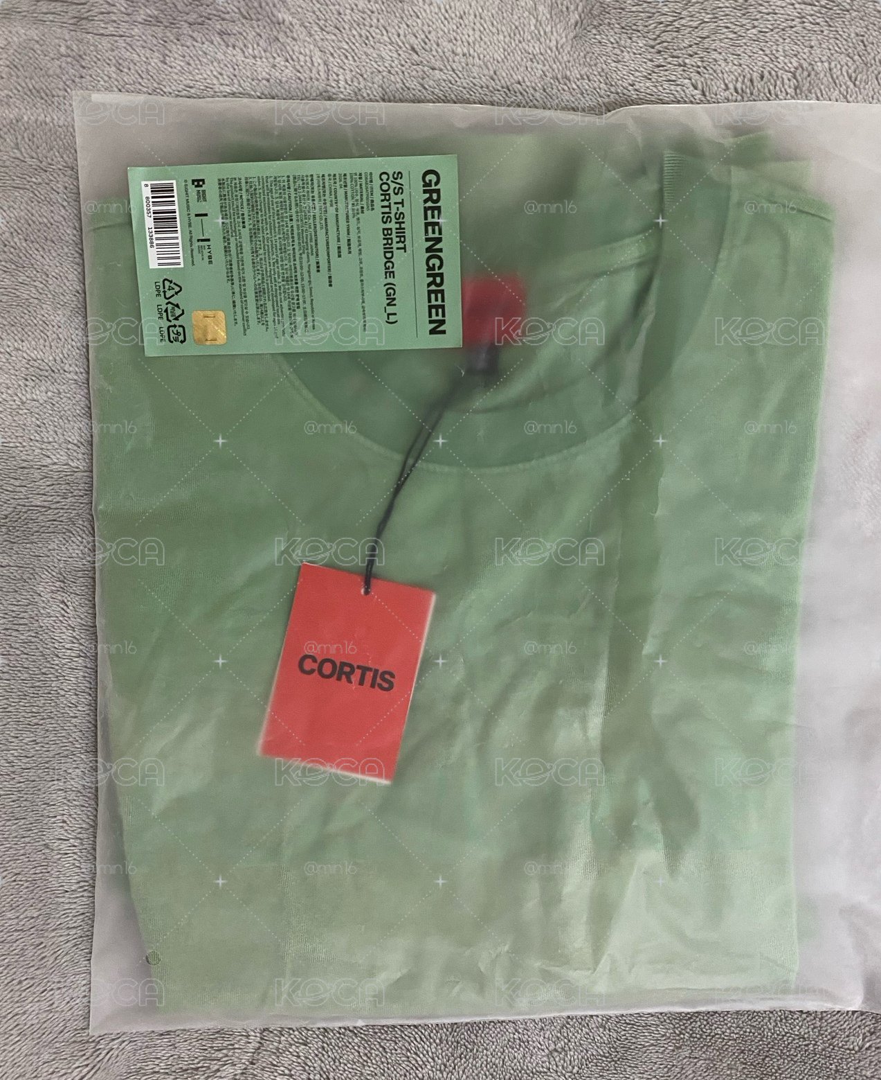 CORTIS 迷二GreenGreen T恤(綠L)