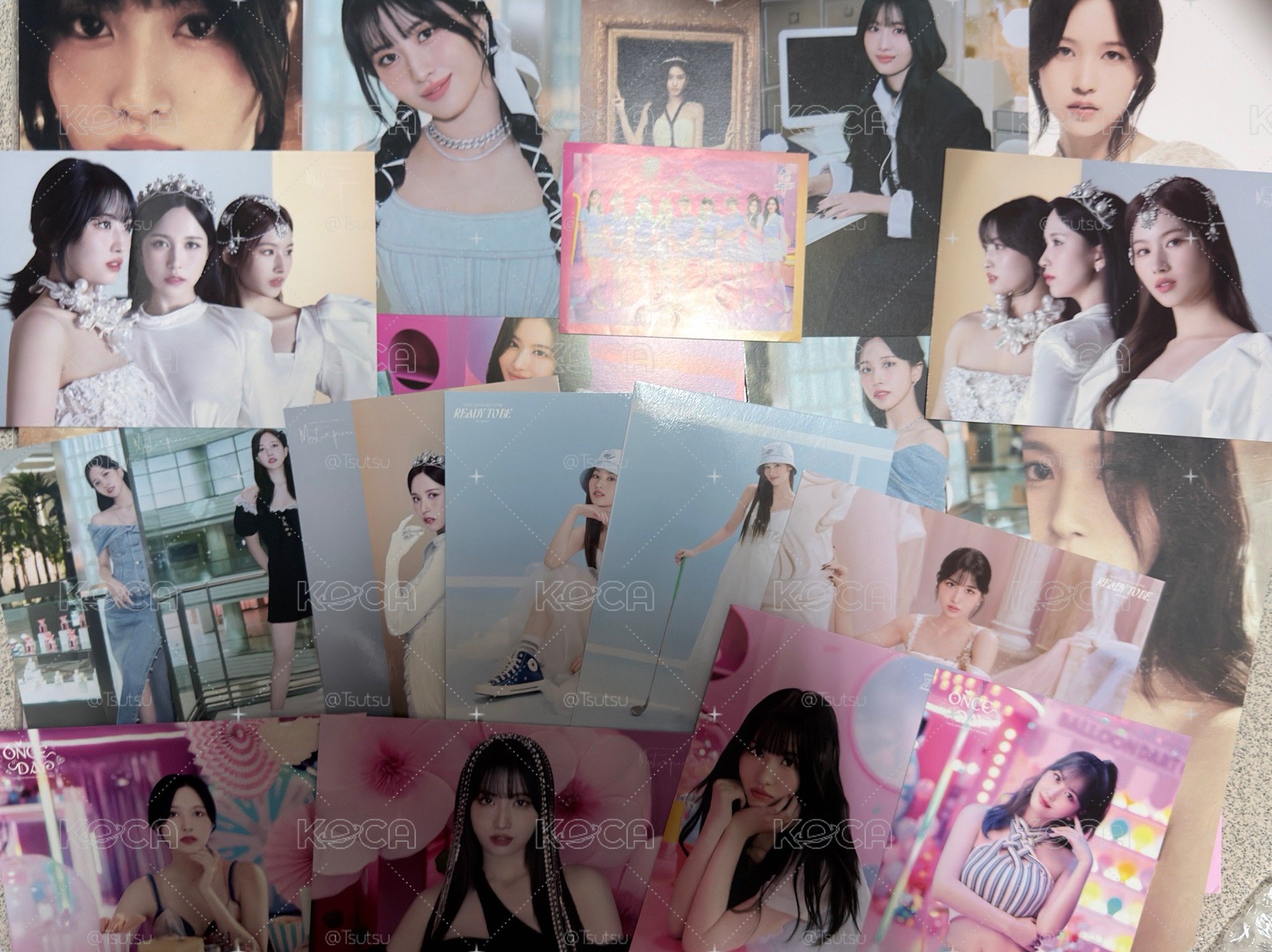 （現貨共21張整圖出）twice MISAMO Mina sana momo 大卡