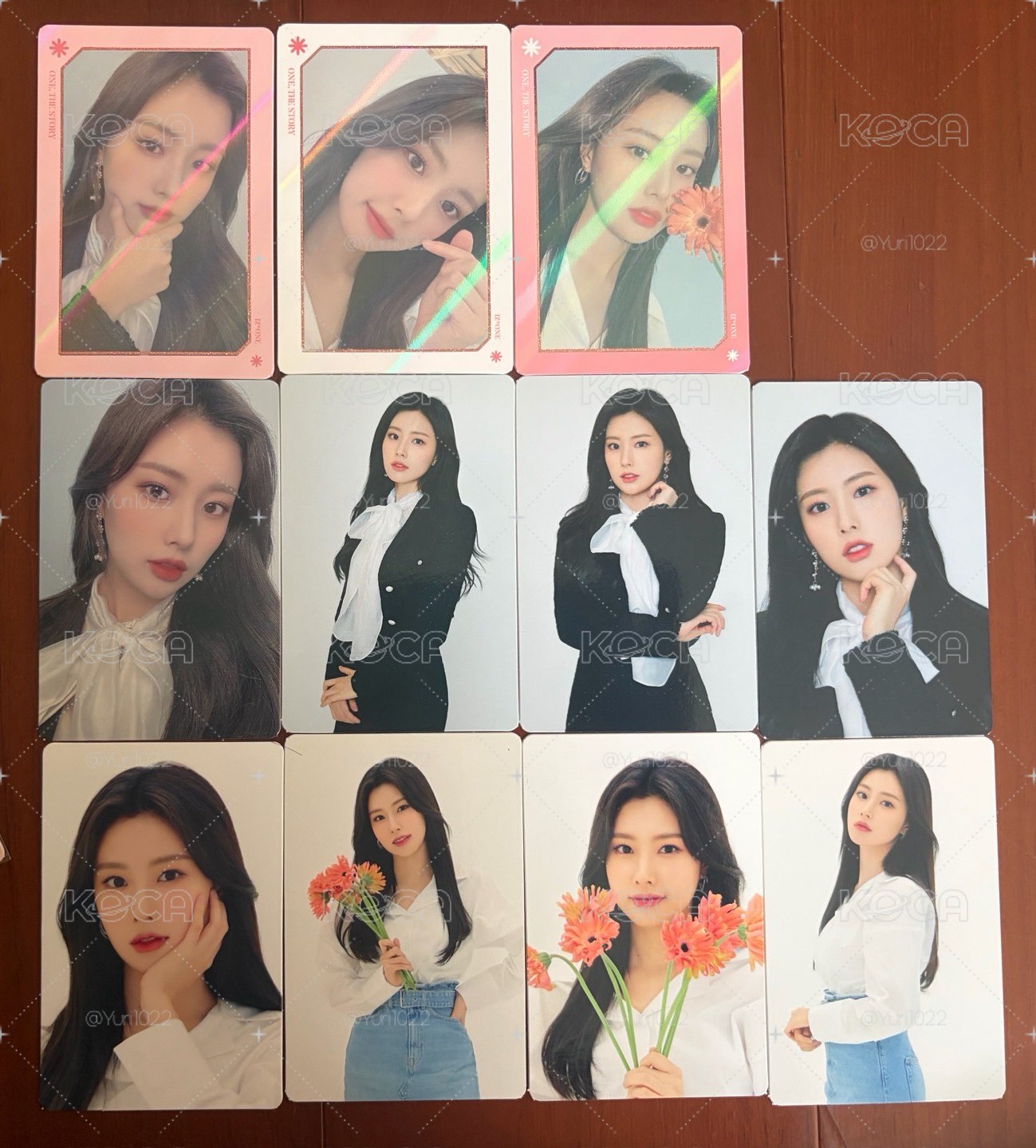 惠元 IZ*ONE 2021解散演唱會 隨機卡 