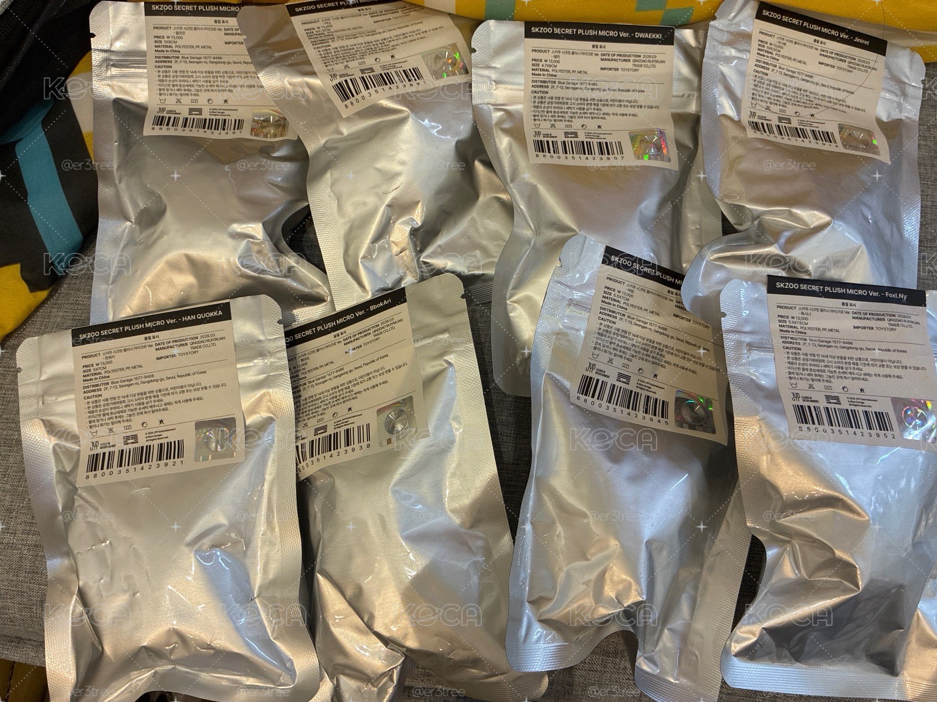 現貨！SKZ 六期飯咪 潦草娃 全新未拆