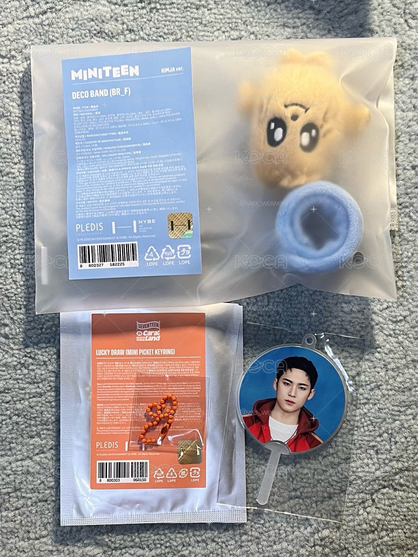 MINITEEN 奎手燈環+奎克拉島小扇