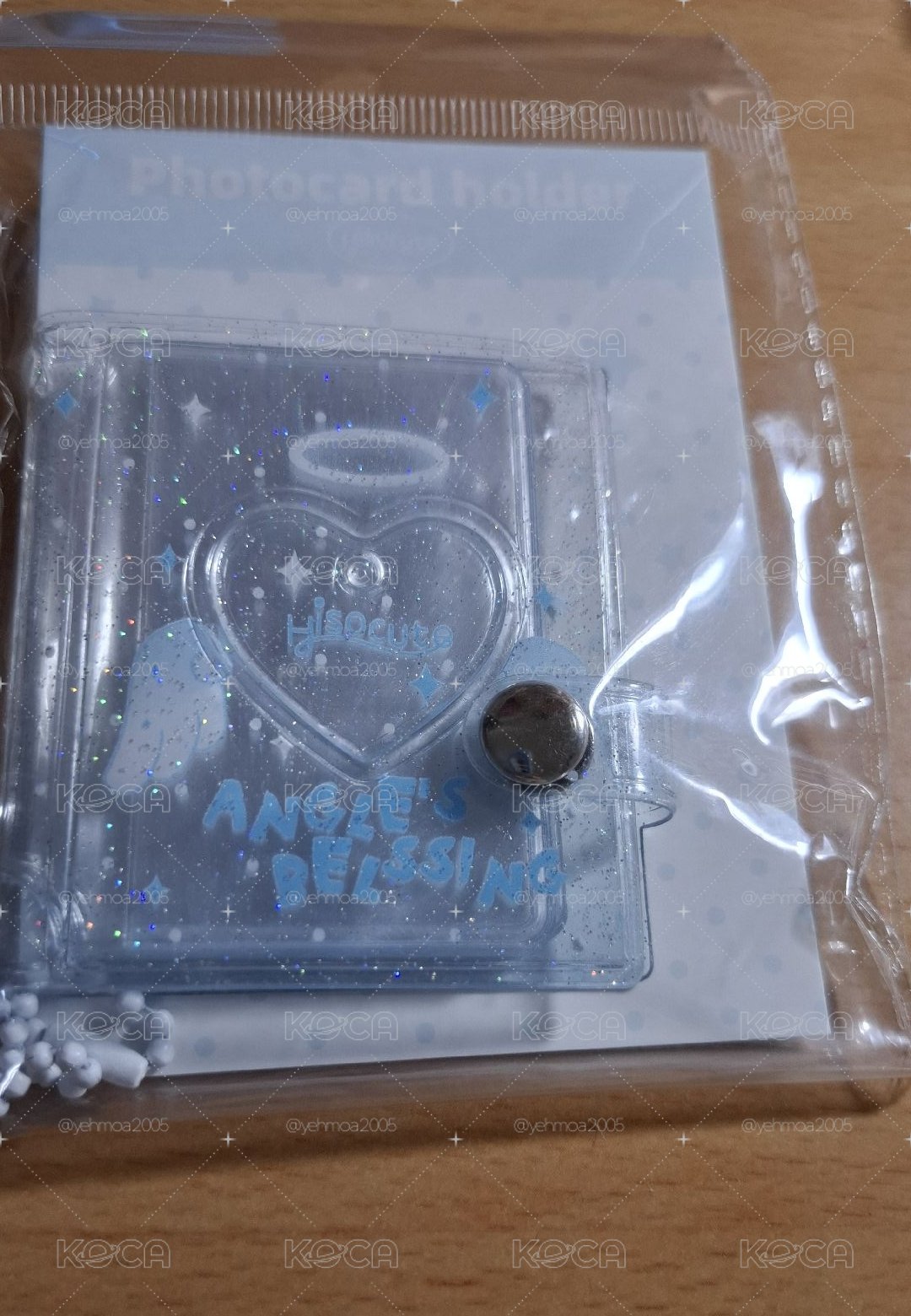 天使藍證件照卡冊一本