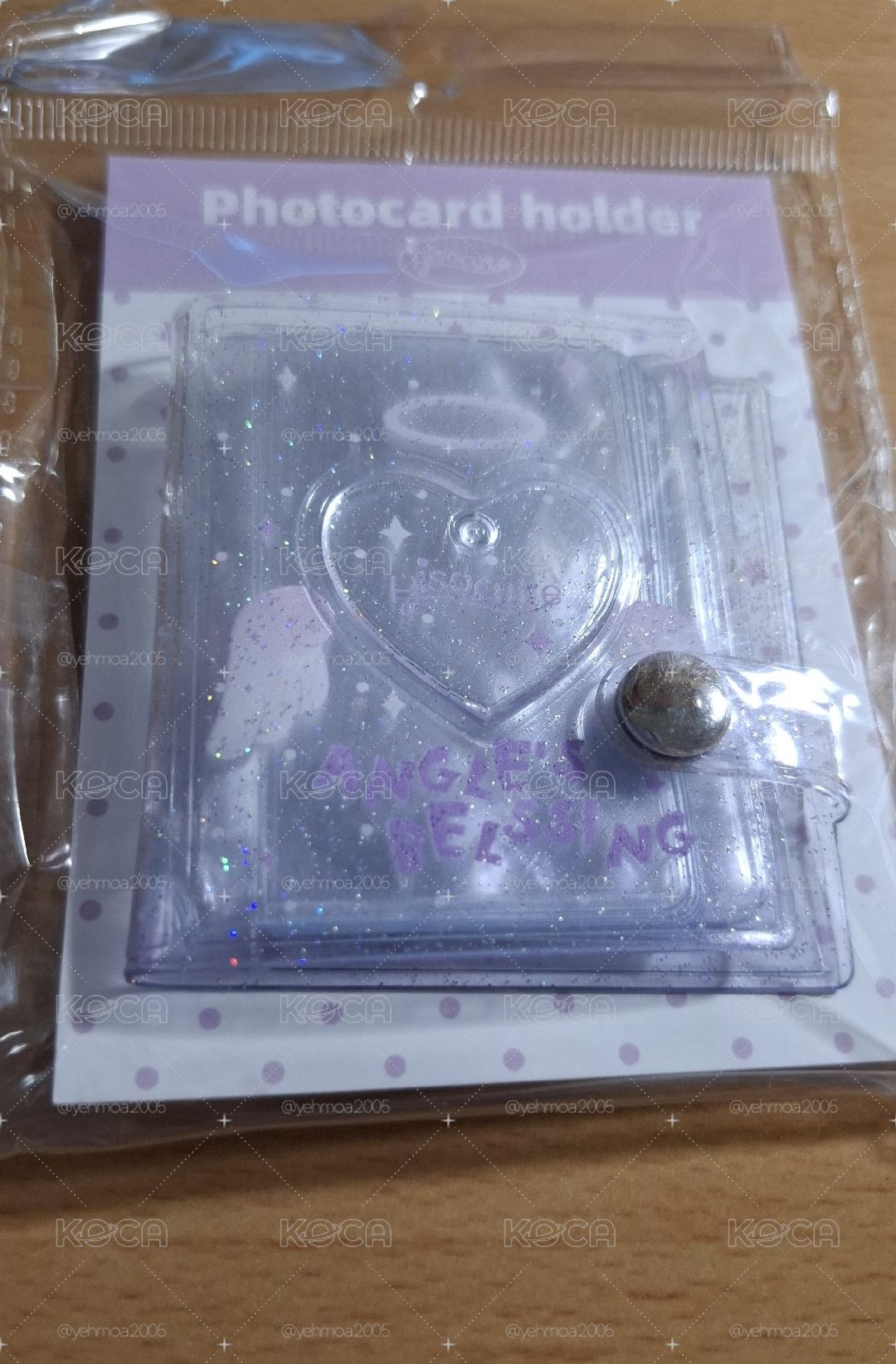 天使紫證件照卡冊一本