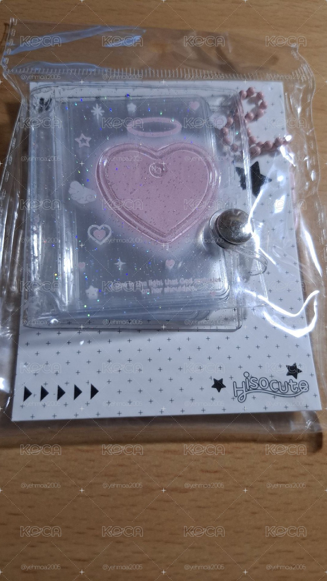 愛心粉證件照卡冊一本