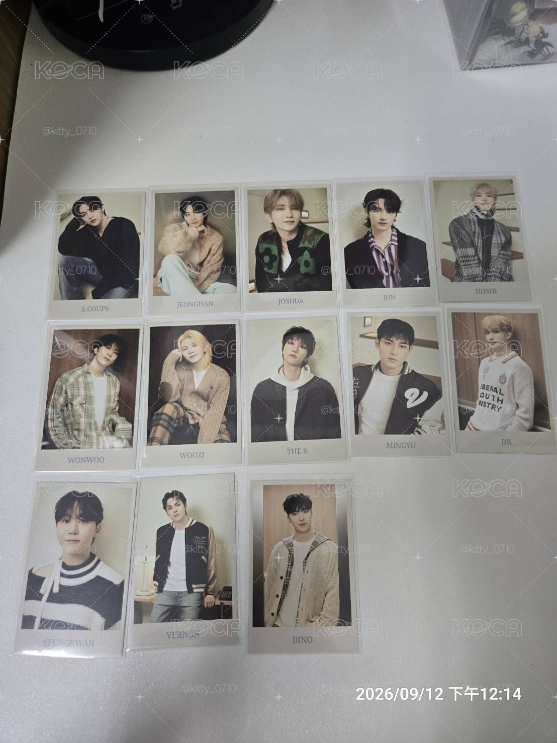 SEVENTEEN  24年克拉島拍立得