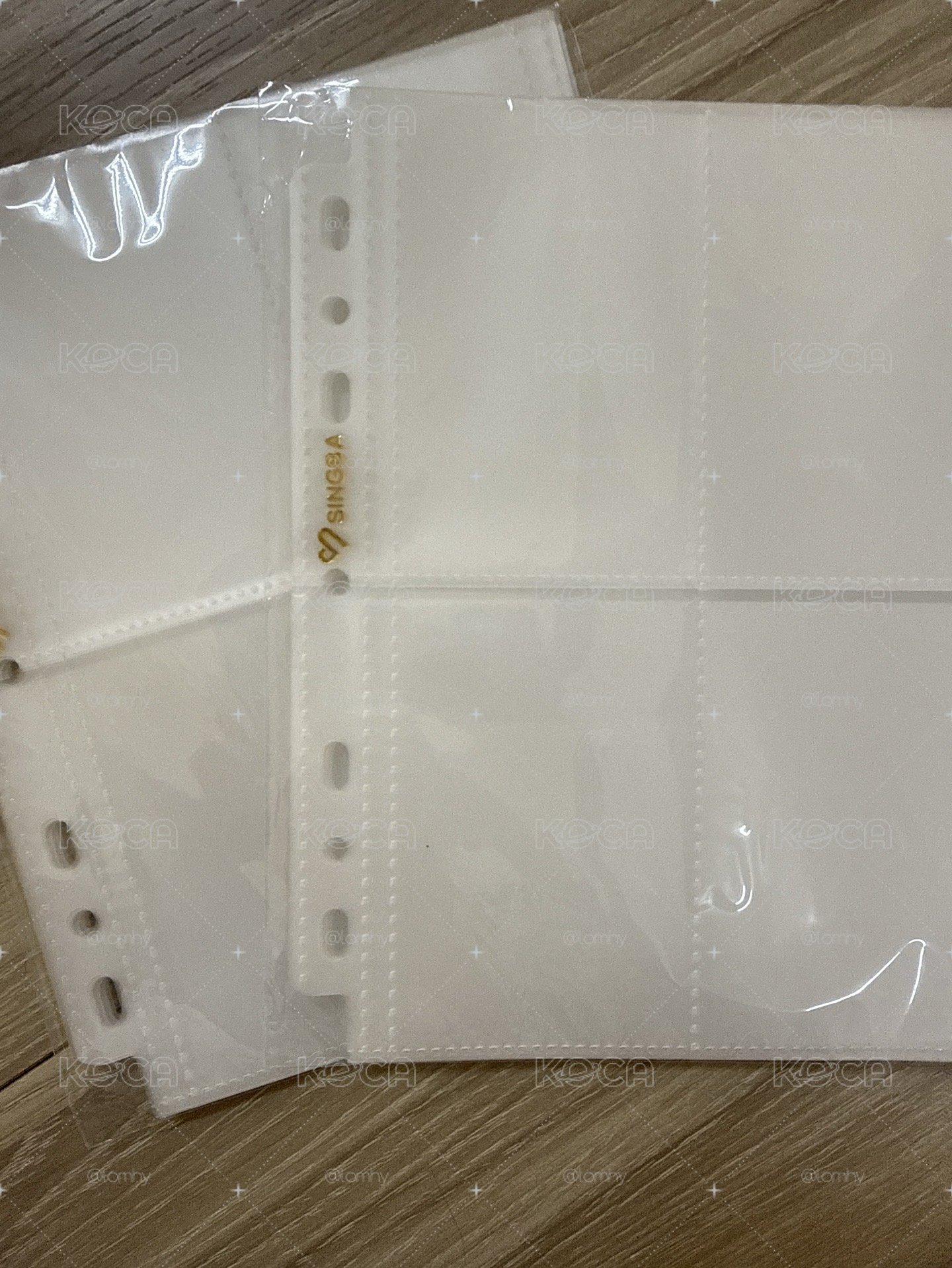 SINGBA卡冊內頁