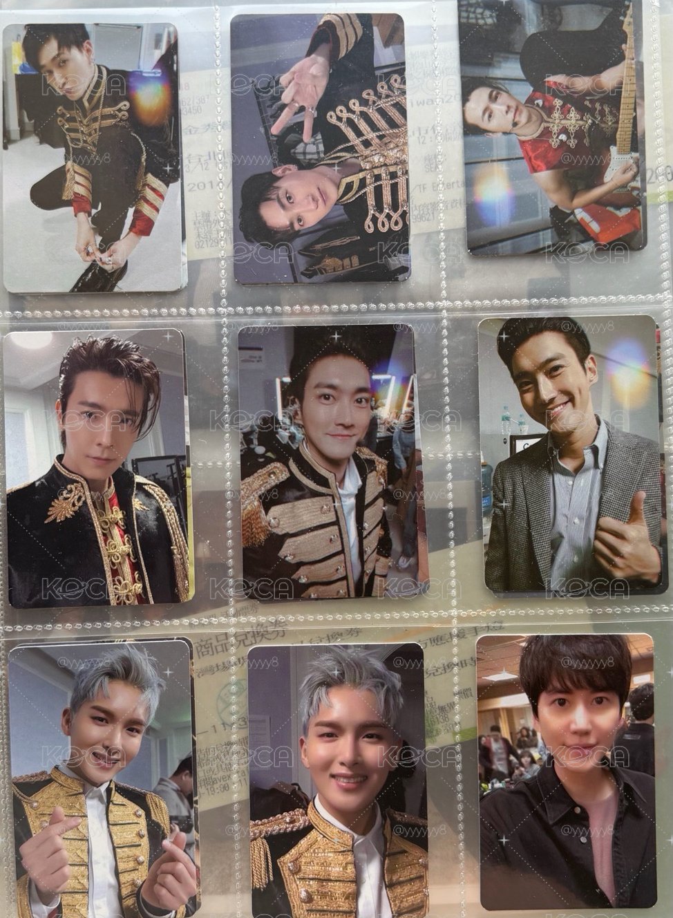 SJ 2019 E.L.F. ACE KIT 官方會員禮 小卡  WELCOME KIT 
