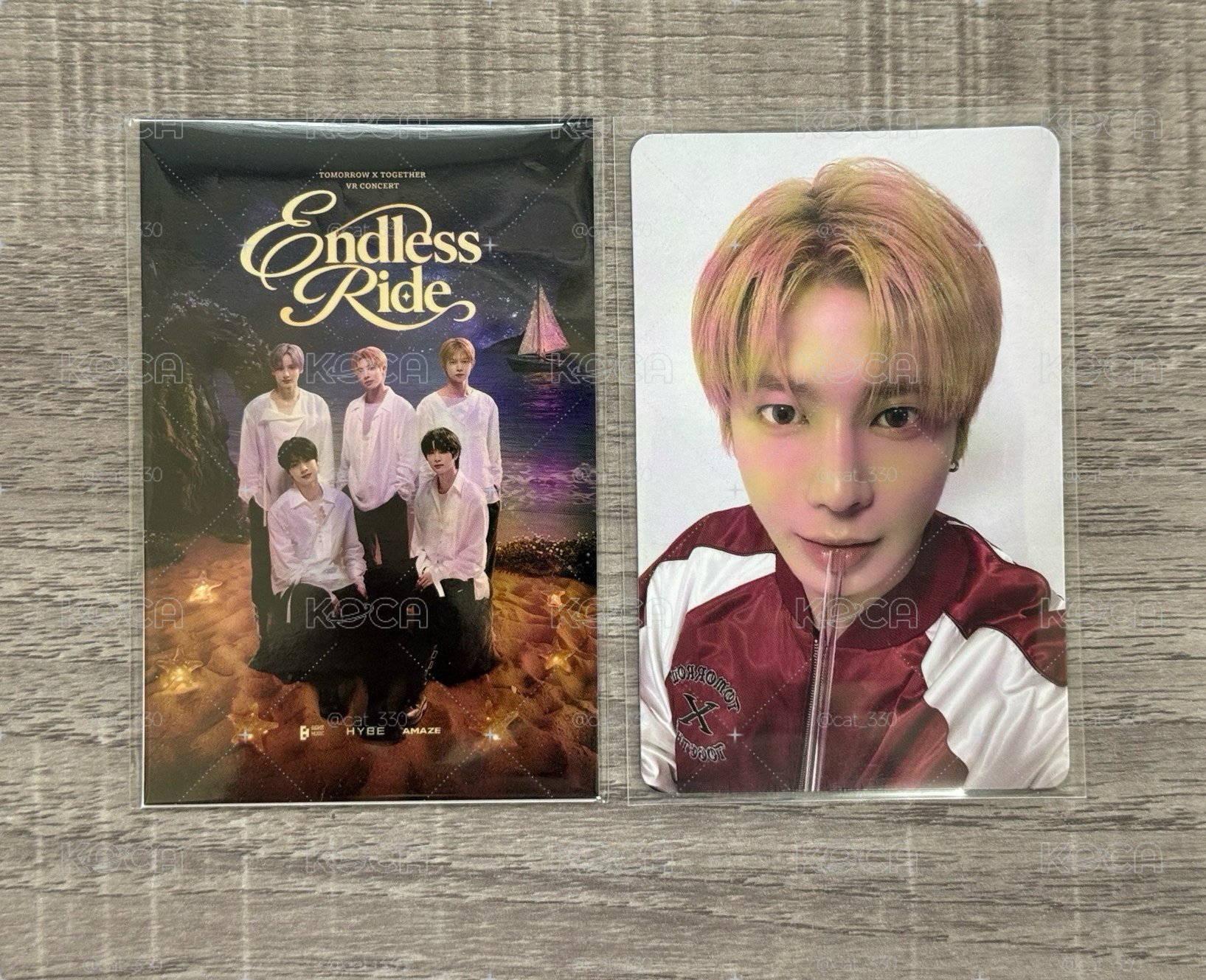 TXT ENDLESS RIDE 電影卡(含之前vr電影卡 杋圭+額外贈送日巡隨機卡)