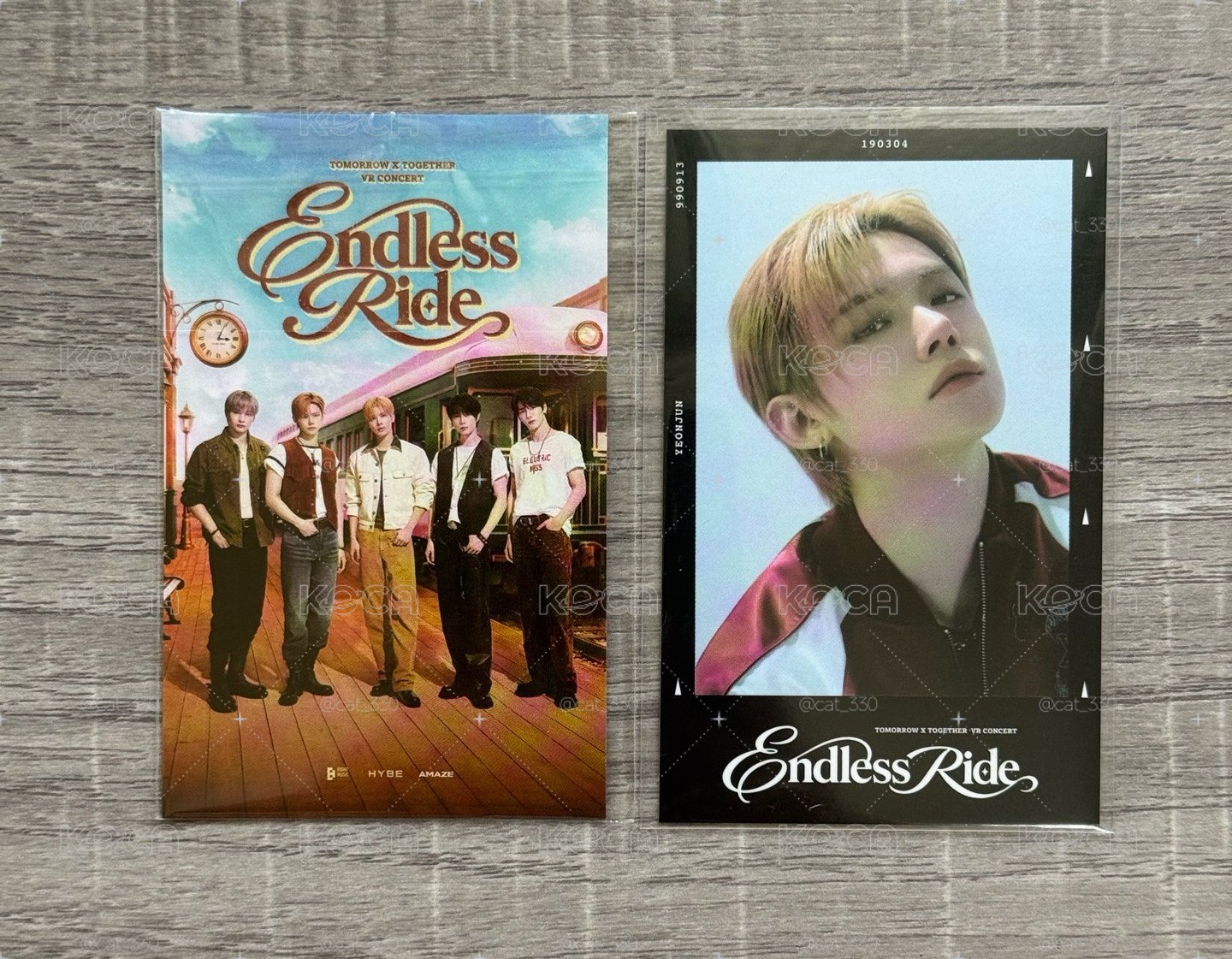TXT ENDLESS RIDE 電影卡(含之前vr電影卡 杋圭+額外贈送日巡隨機卡)