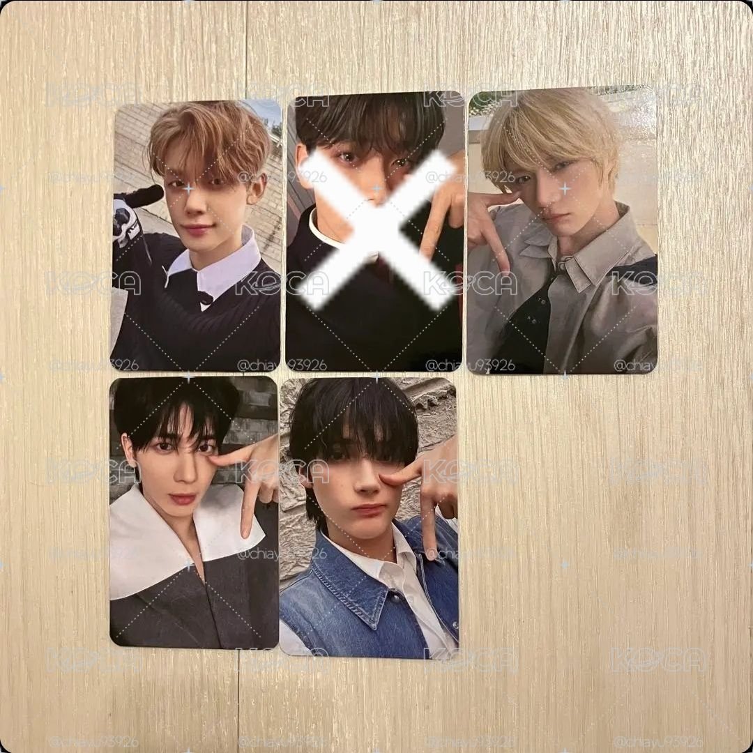 TXT 迷七 數星星pb中背特典套出✨️
