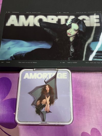 JISOO 地震AMORTAGE 專 普版+KIT版