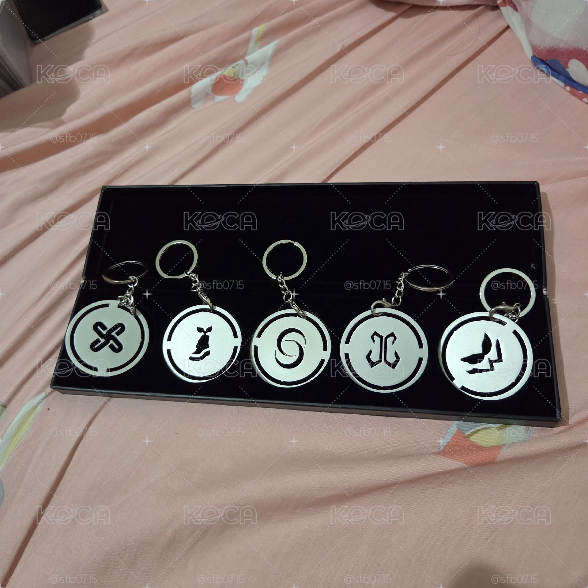 Members Logo Keychain Chips Set