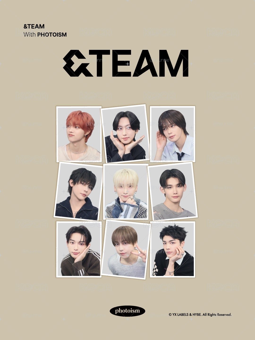 PHOTOISM X &TEAM-WOF 人生四格空拍代印 📸