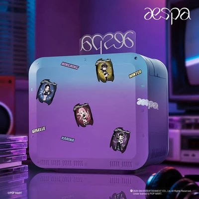 [10月預售] aespa 珍藏系列電視機發光展示盒