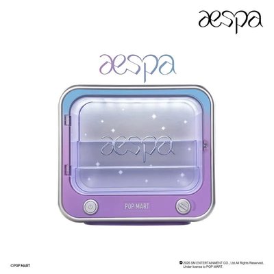 [10月預售] aespa 珍藏系列電視機發光展示盒