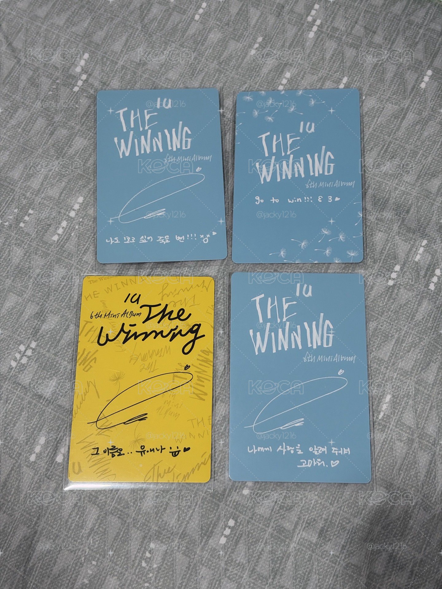 The winning專輯卡