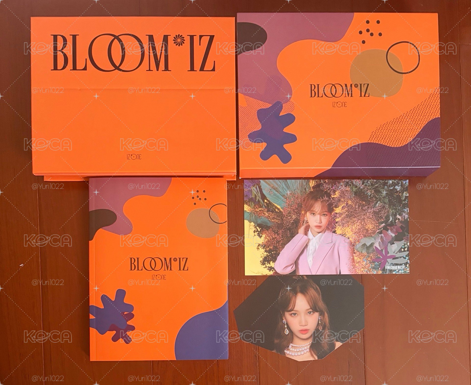 IZ*ONE BLOOM*IZ I WILL ver. 橘版 空專 采源封面