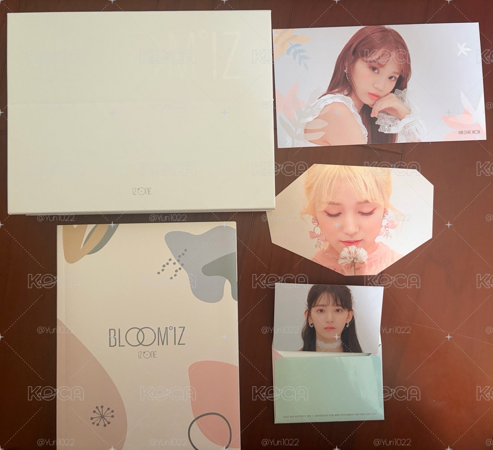 IZ*ONE BLOOM*IZ I WAS ver. 白版 專輯 采源封面