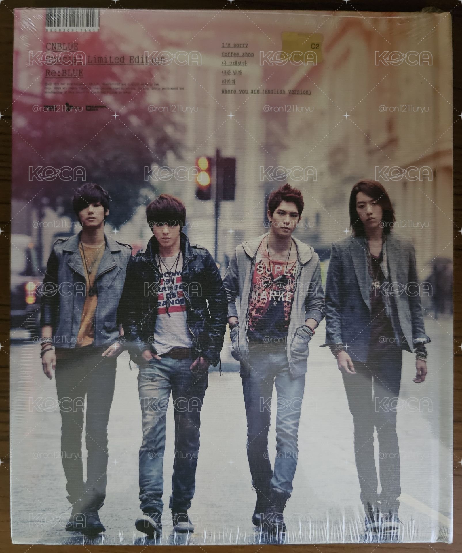 CNBLUE 第四張迷你專輯《Re:BLUE》Special Limited Edition 鄭容和版