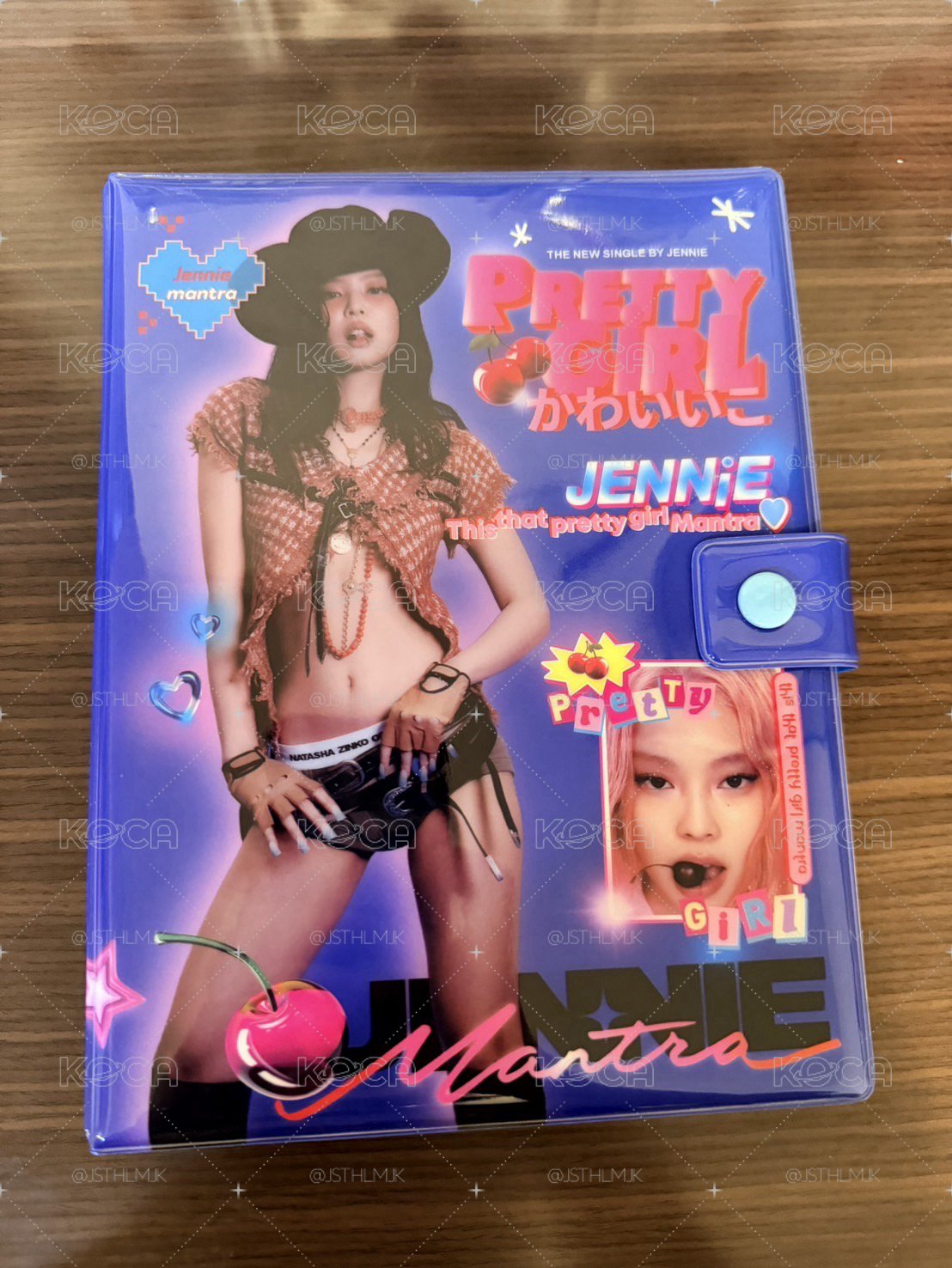 💙代友售JENNIE MANTRA卡冊