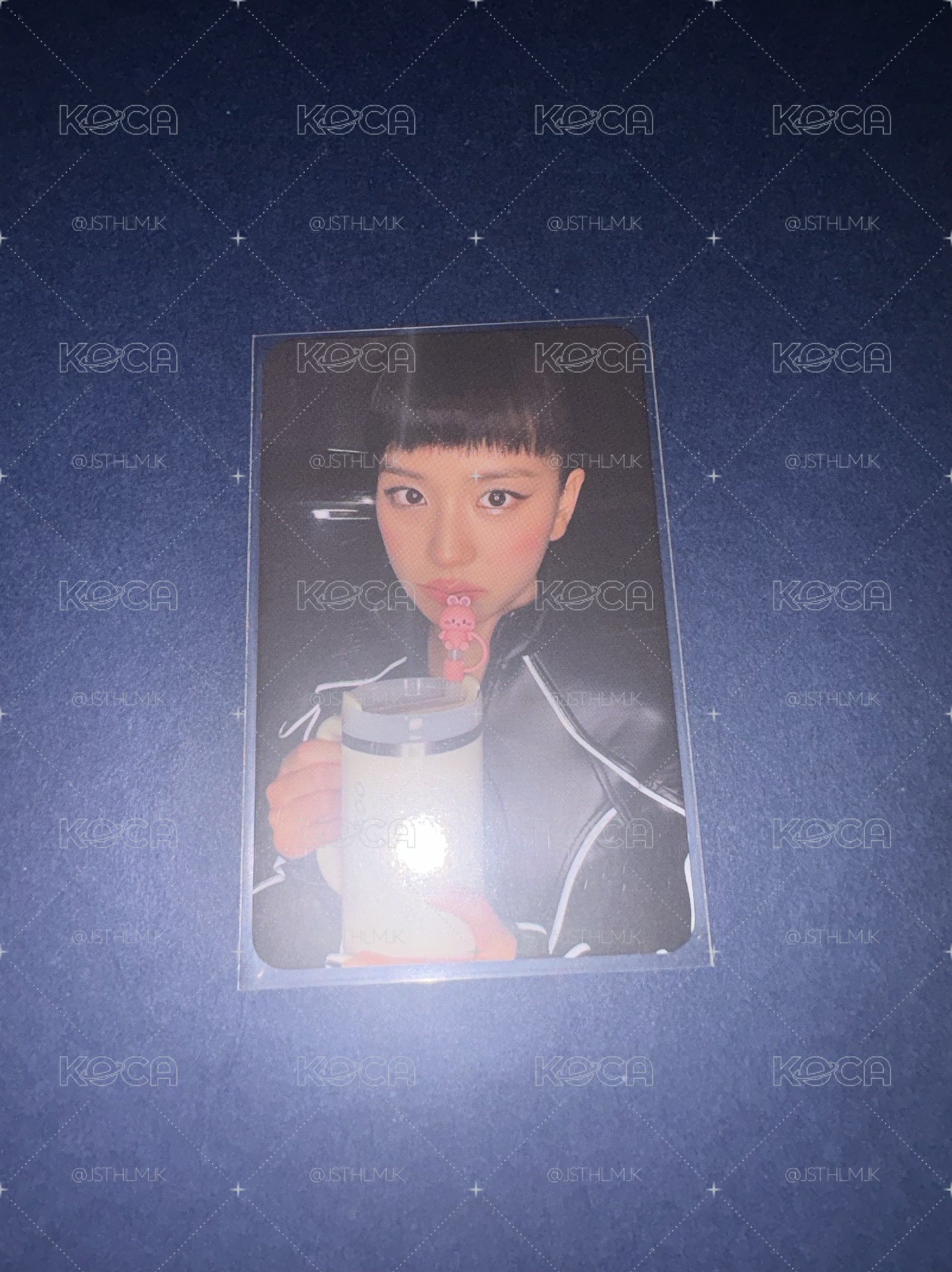 BIACKPINK DEADLINE JISOO WM特典卡