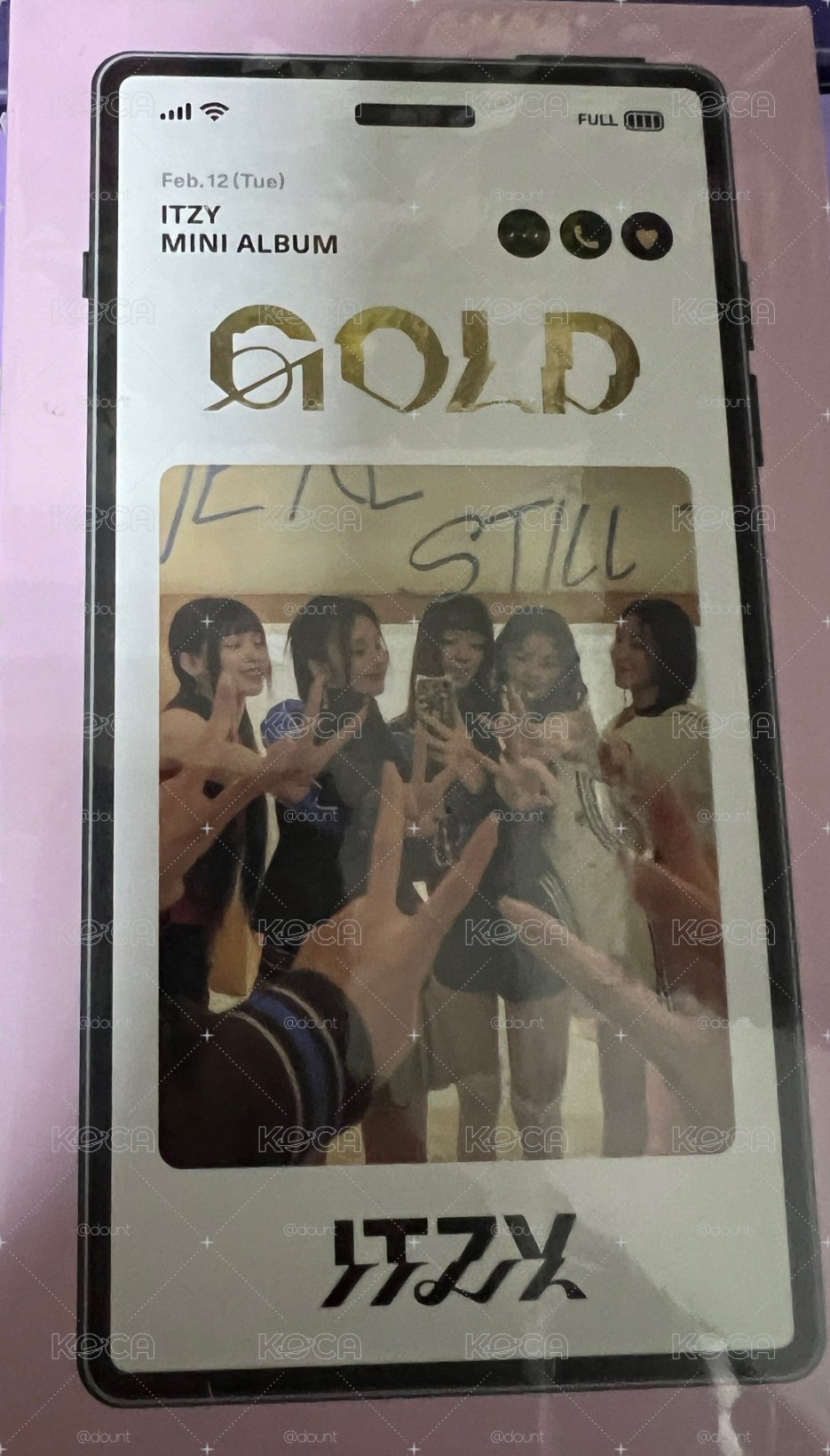 ITZY GOLD 手機版未拆專