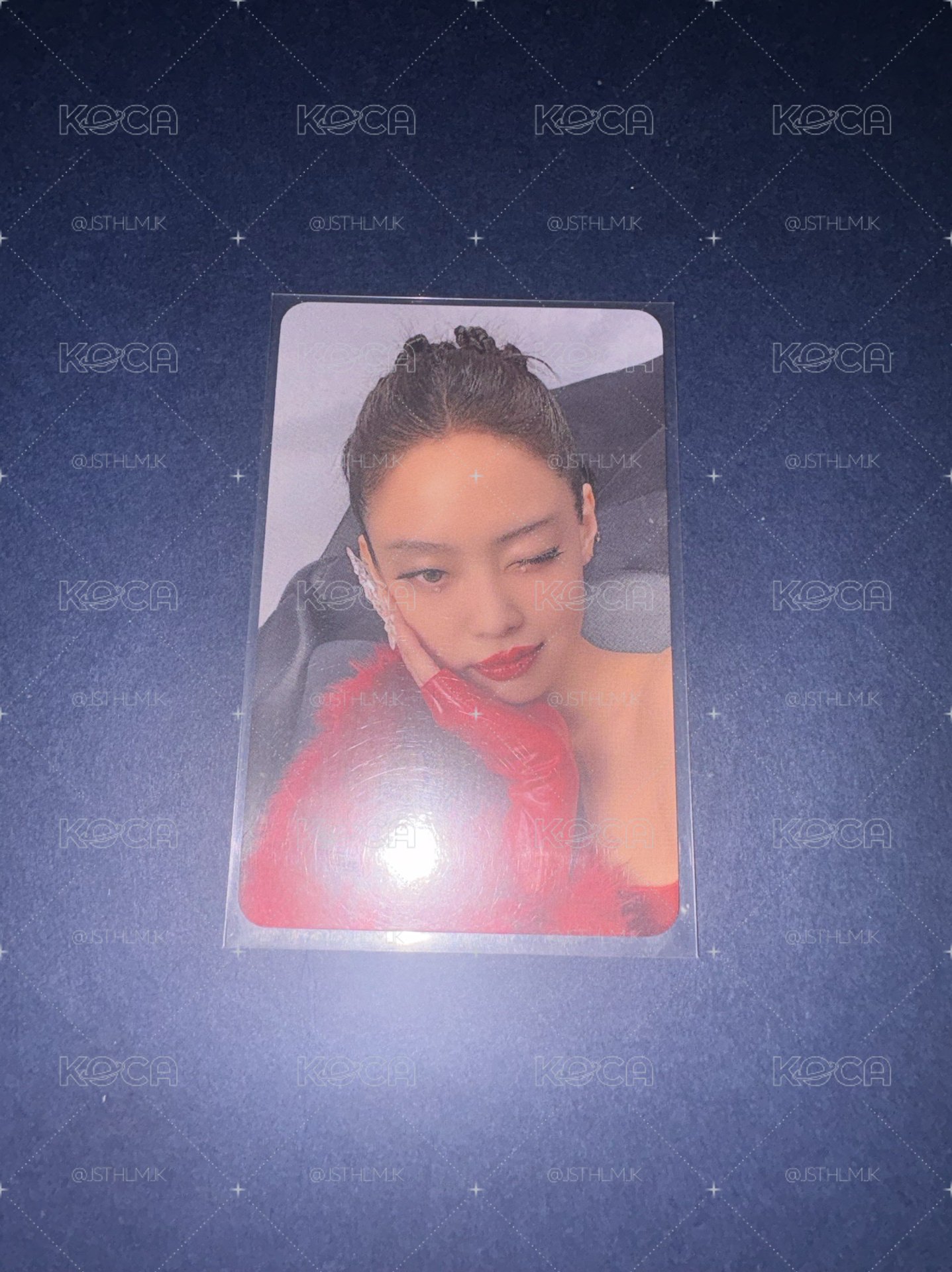 BIACKPINK DEADLINE JENNIE NY特典卡