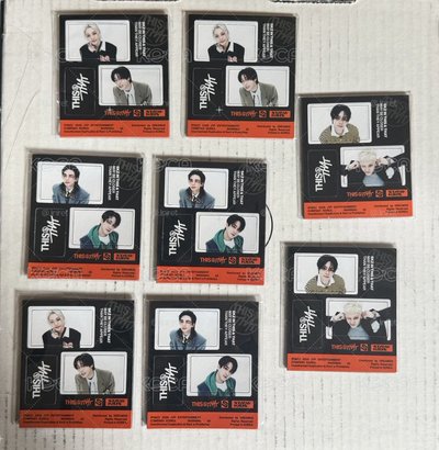 黑版磁鐵證件照專卡