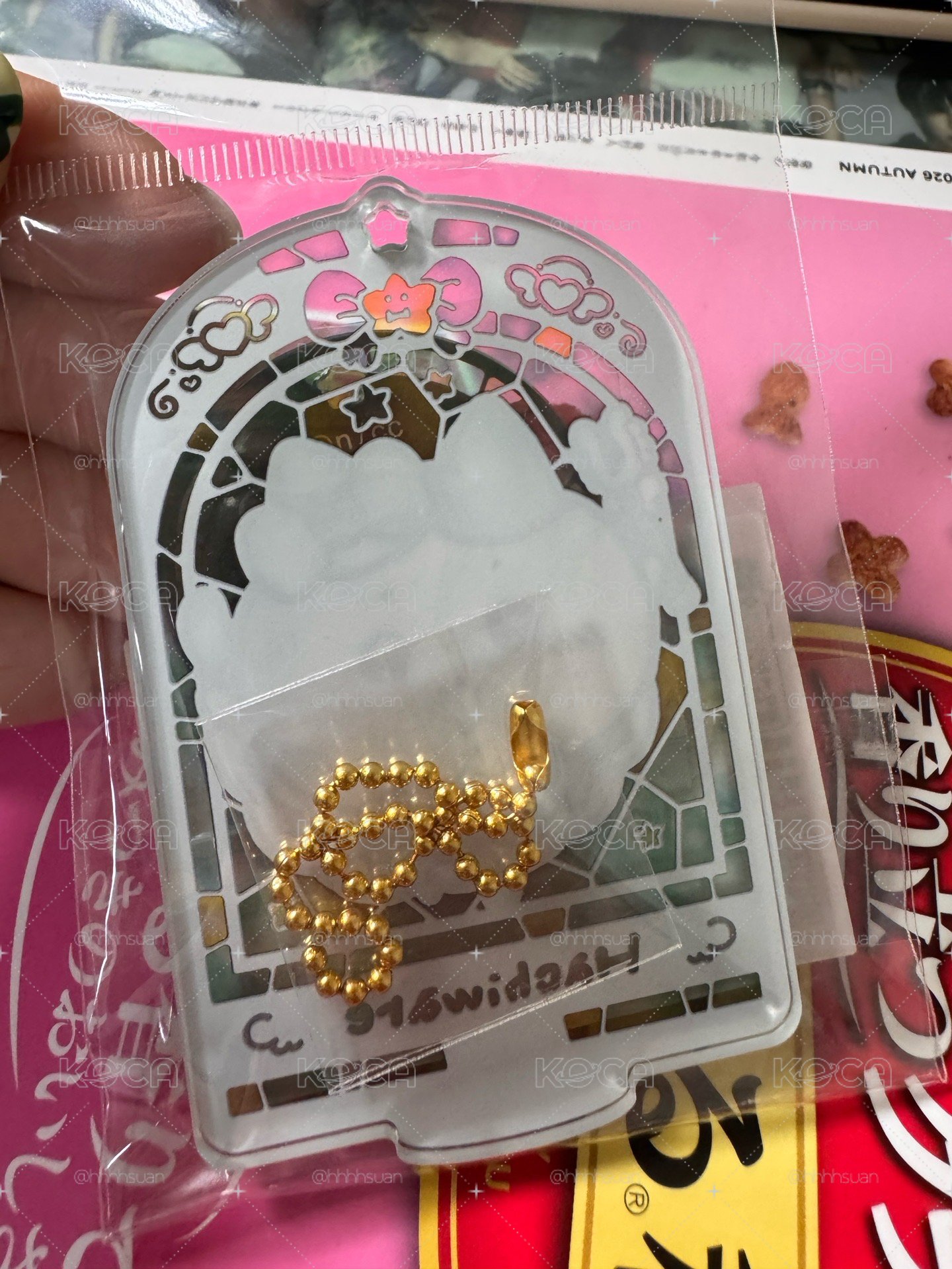 魔法 立牌 彩繪玻璃風立牌吊飾 小八