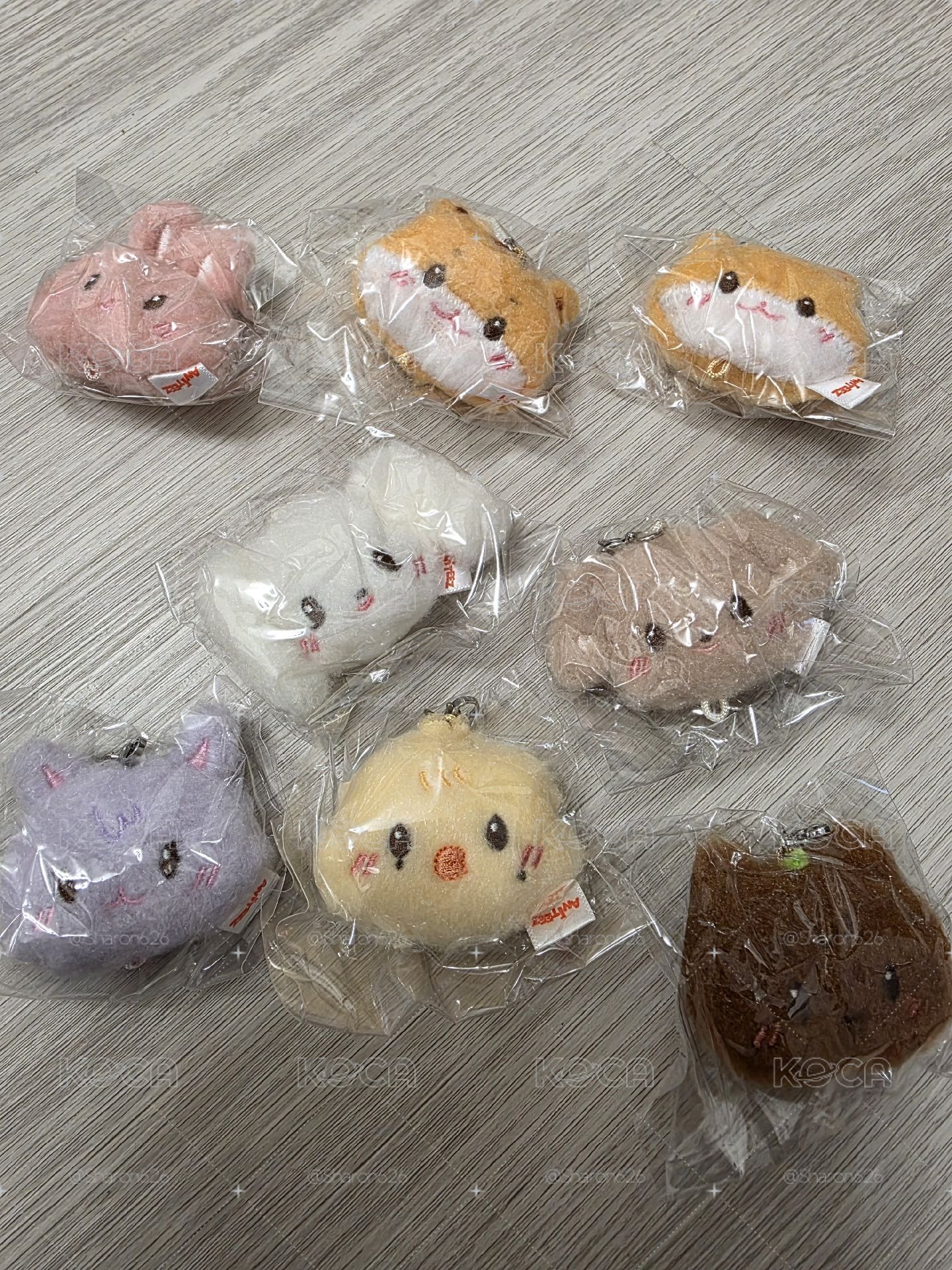 ANITEEZ IN COLOR 鑰匙圈吊飾 LINKABLE FACE KEYRING