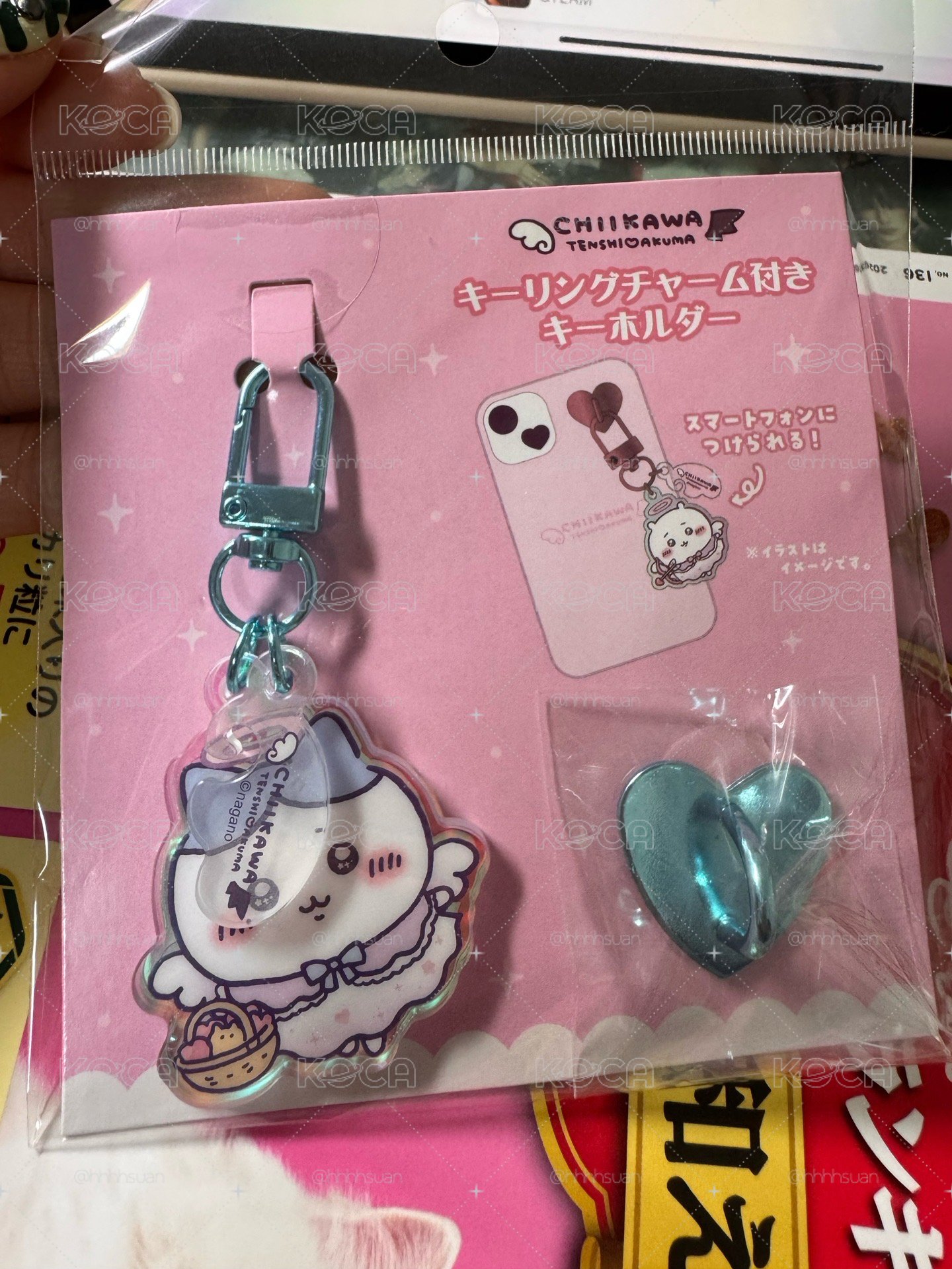 天使♡惡魔 鑰匙圈吊飾  小八