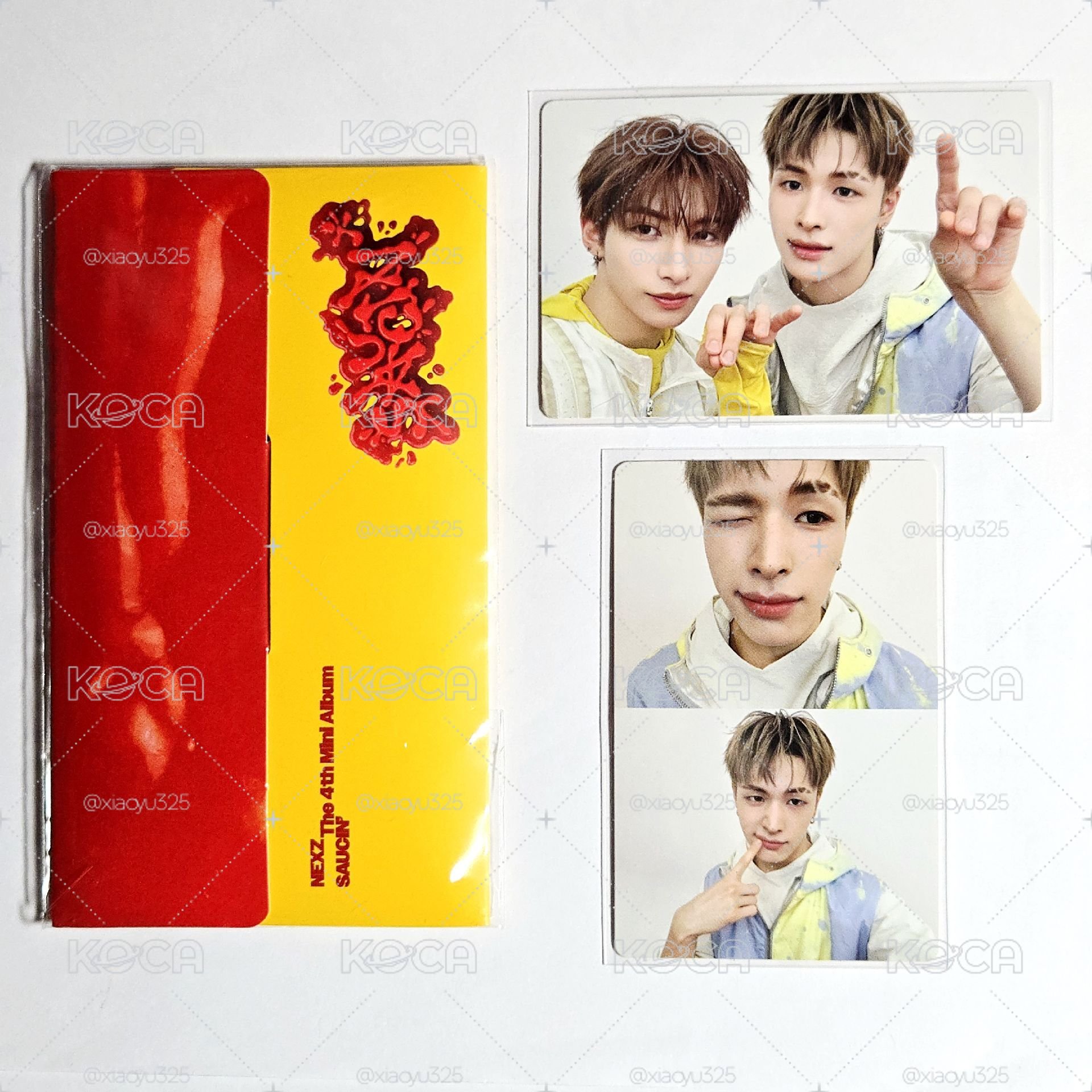 SAUCIN' 貼紙專 黃版 全專