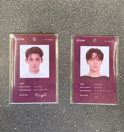 &TEAM Mark on Me Pop-up 入場卡