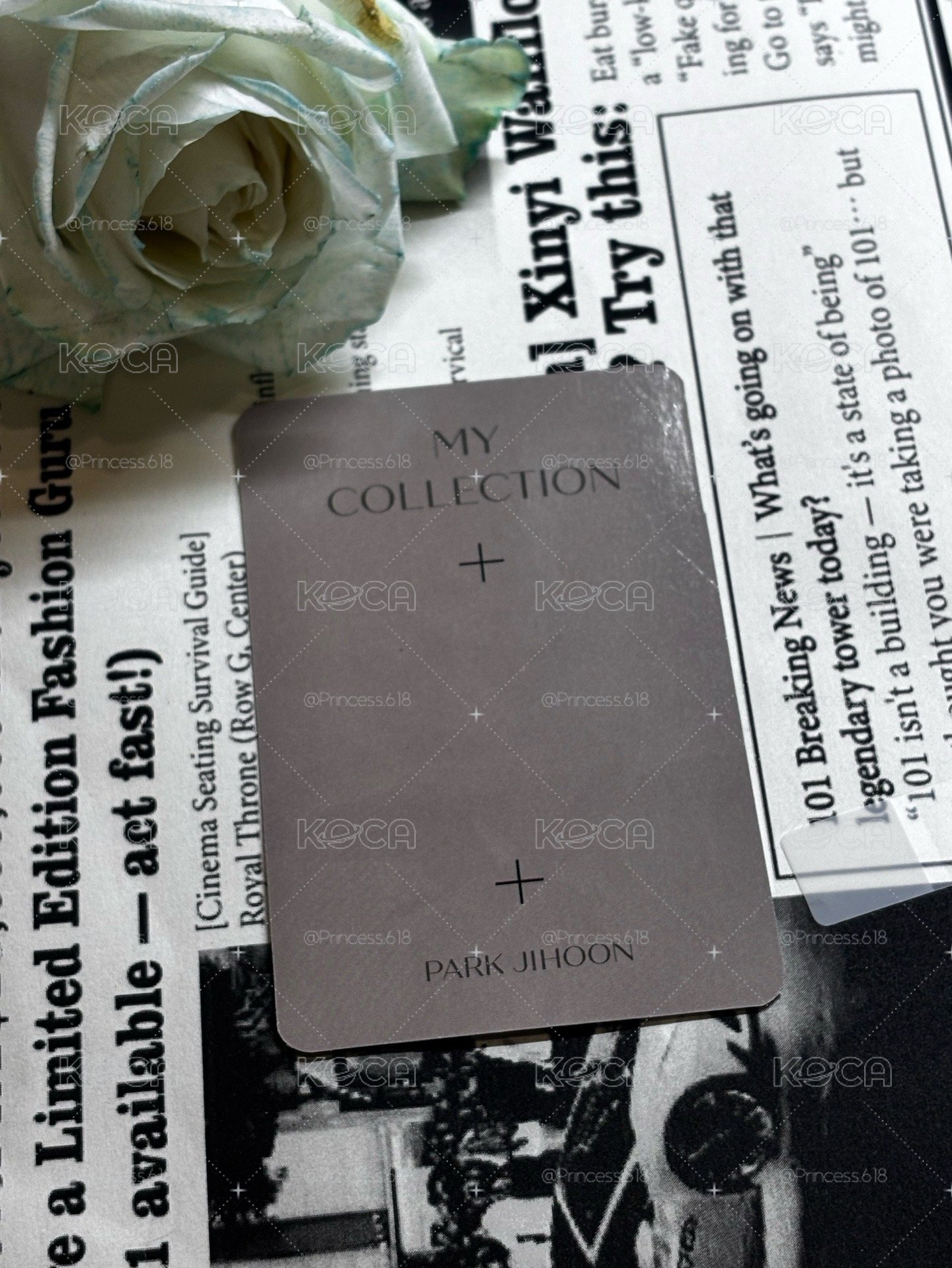 My Collection Park Ji-hoon 小卡