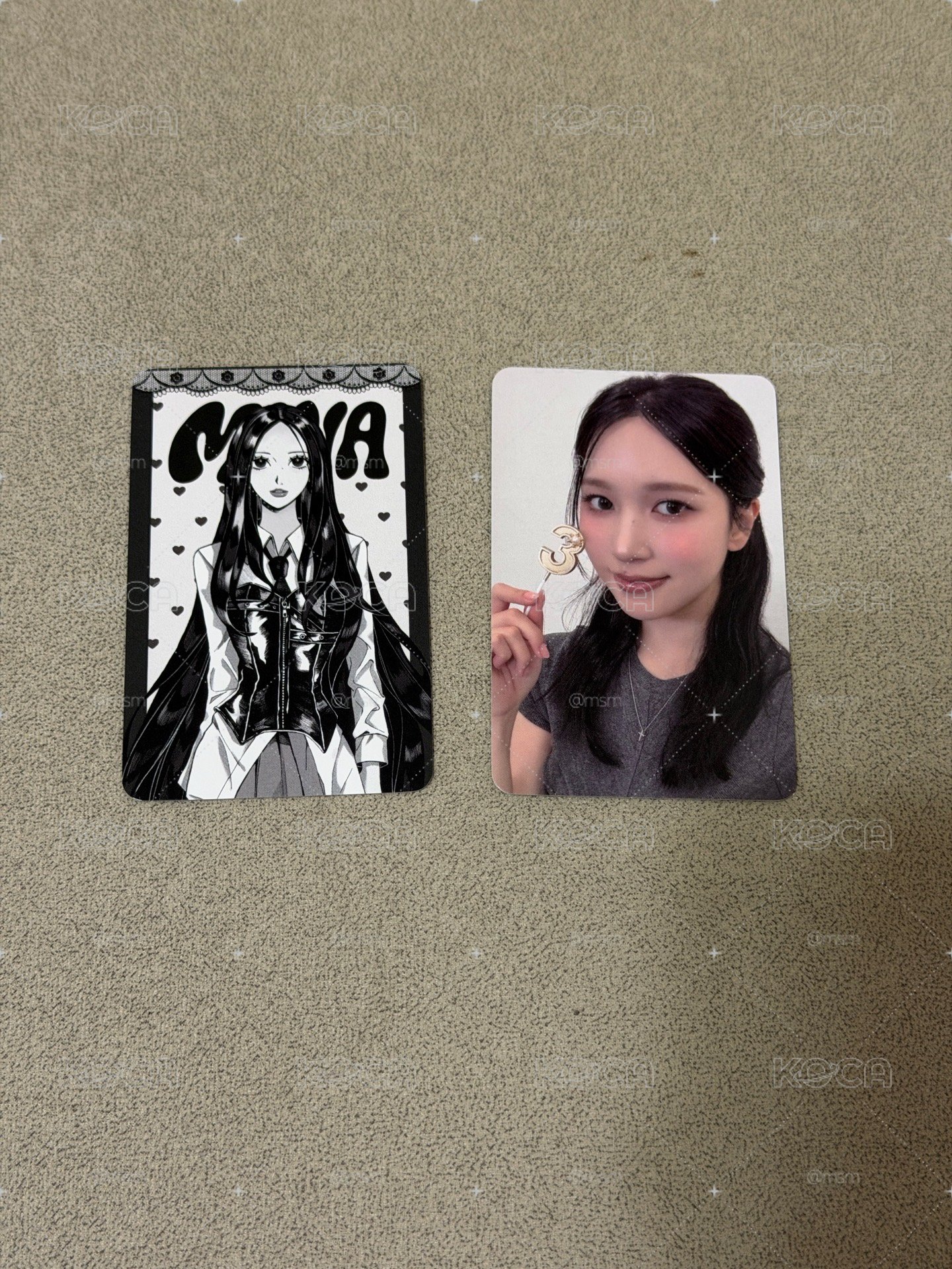 MISAMO 三週年快閃 Mina入場卡+滿額卡