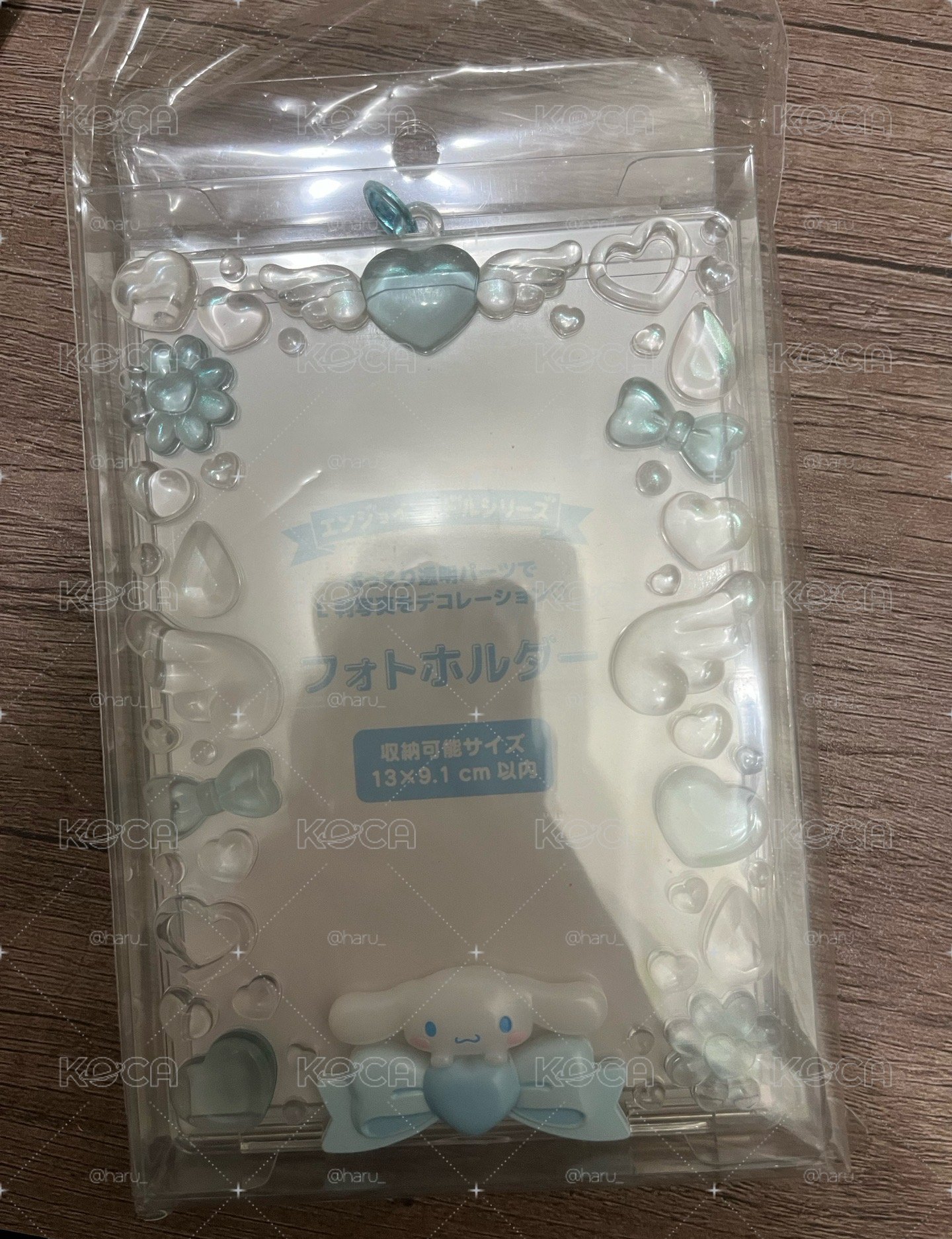全新 大耳狗 相片鑰匙圈卡套