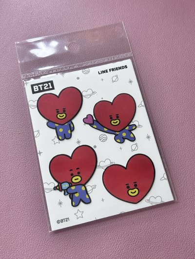 BT21布料貼紙