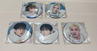 Stray Kids 日本快閃店 徽章 方燦 彰彬 知城 龍馥 精寅