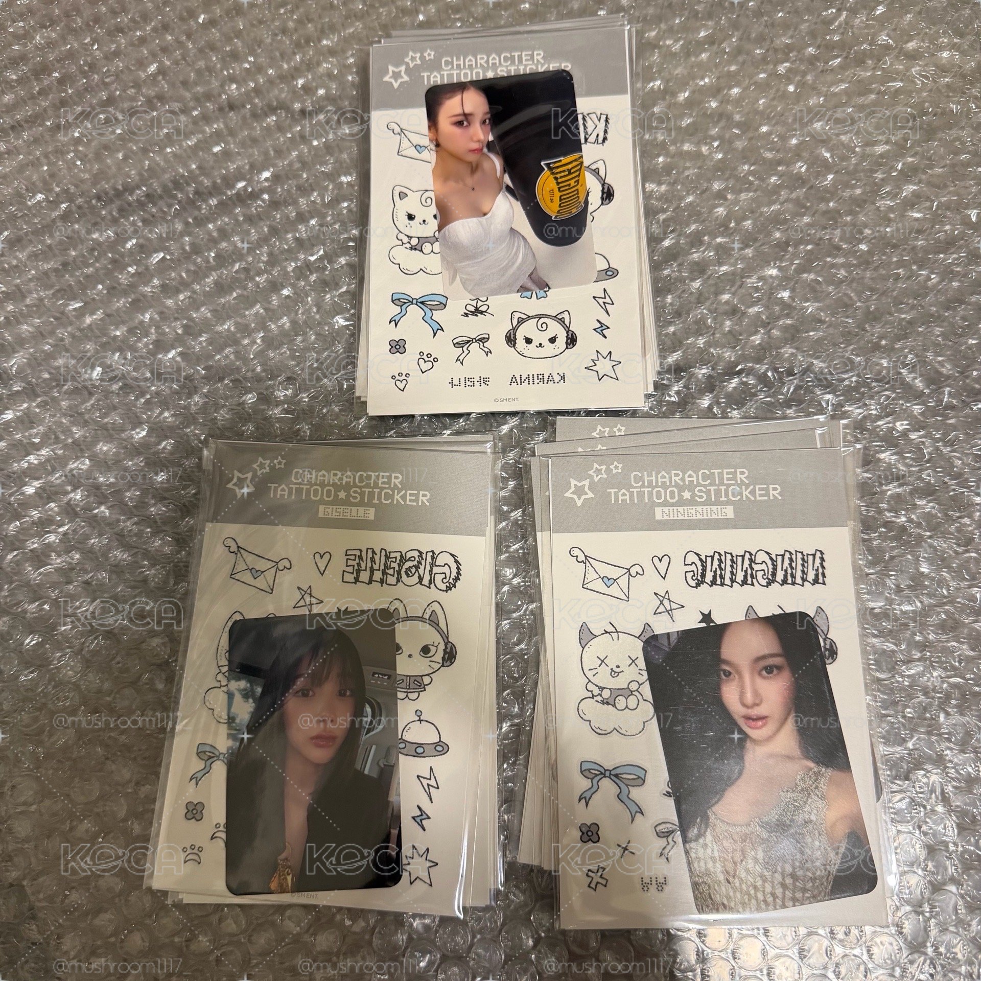現貨 全新未拆 aespa 三巡 貼紙