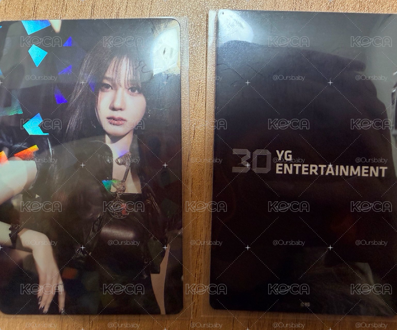 ✨預購✨實體比照片美一百倍💫YG閃閃卡✨ 30th 週年 
