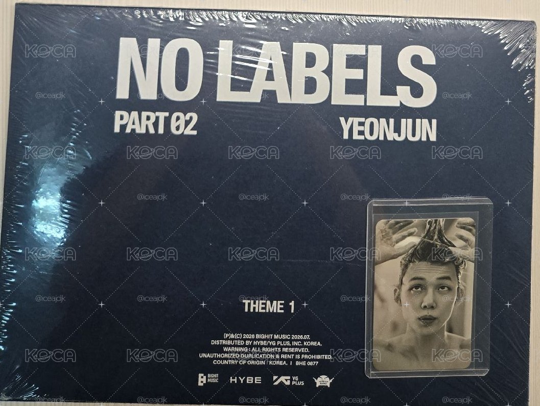 No part 2專輯+特典