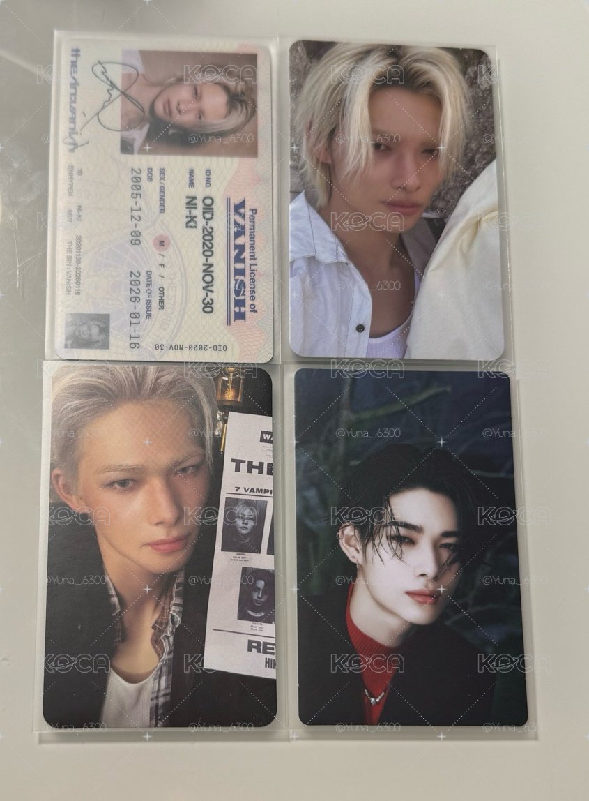 3張一起出！右下是贈品