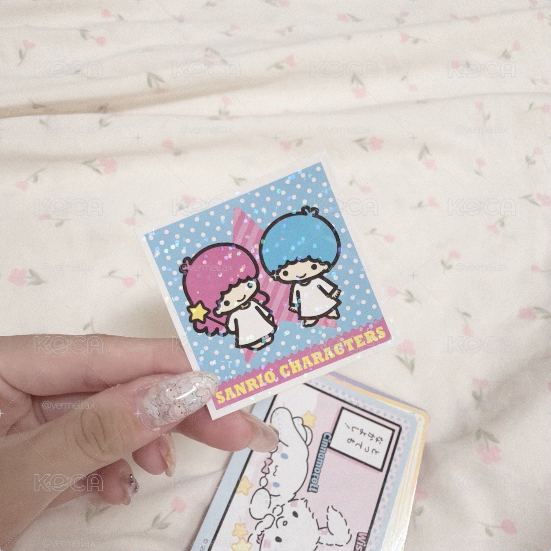 三麗鷗｜雙子星吊飾&貼紙