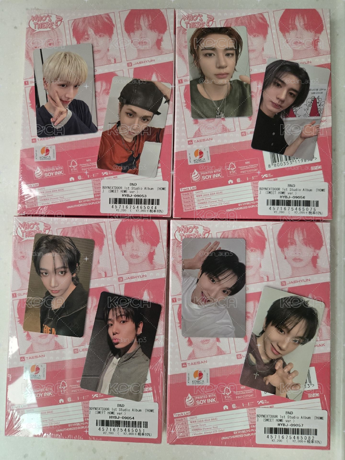 快速寄出 日區特典卡🦦🐶🐰🐻