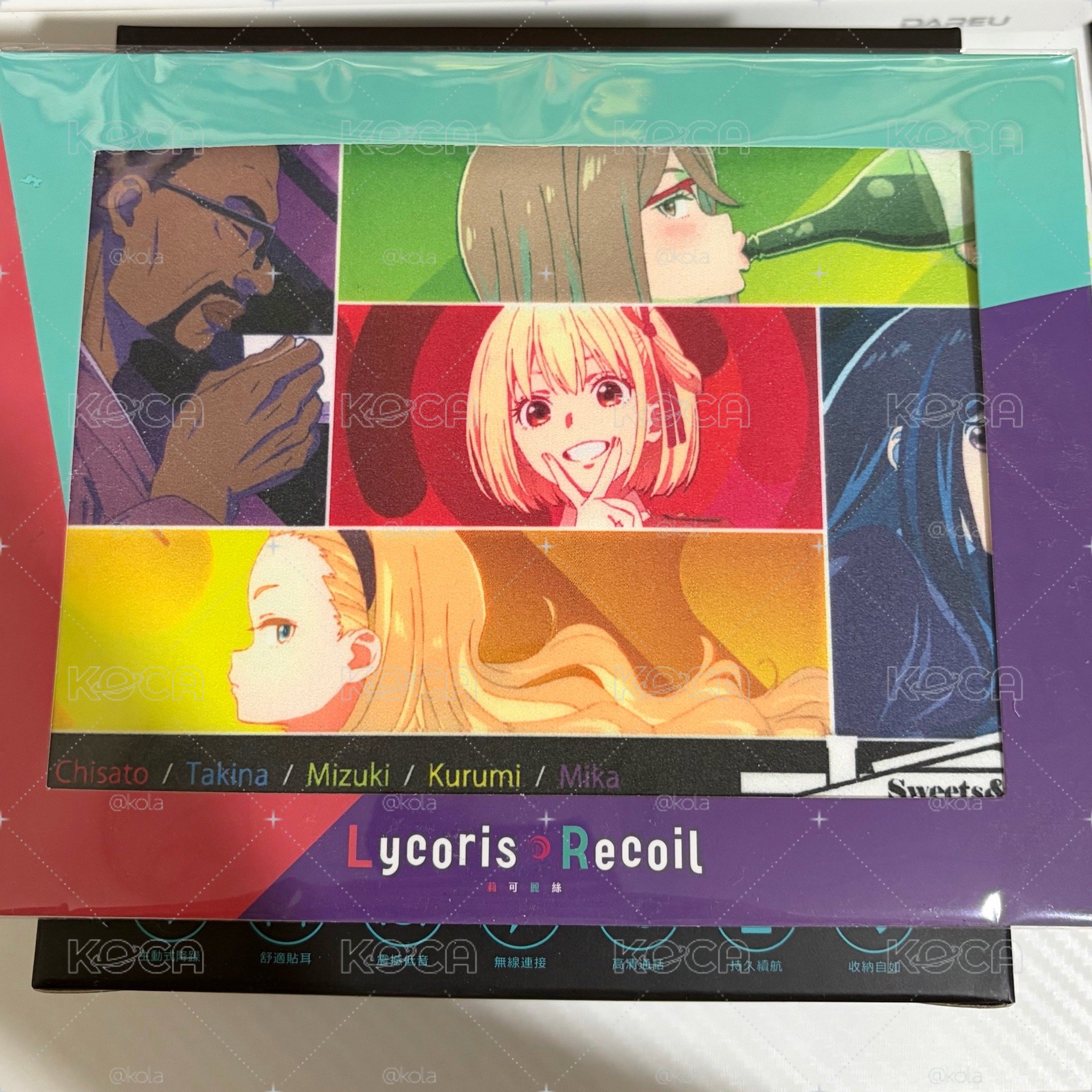 木棉花 2024 福袋 Lycoris Recoil 莉可麗絲 耳罩式藍芽耳機 A 款