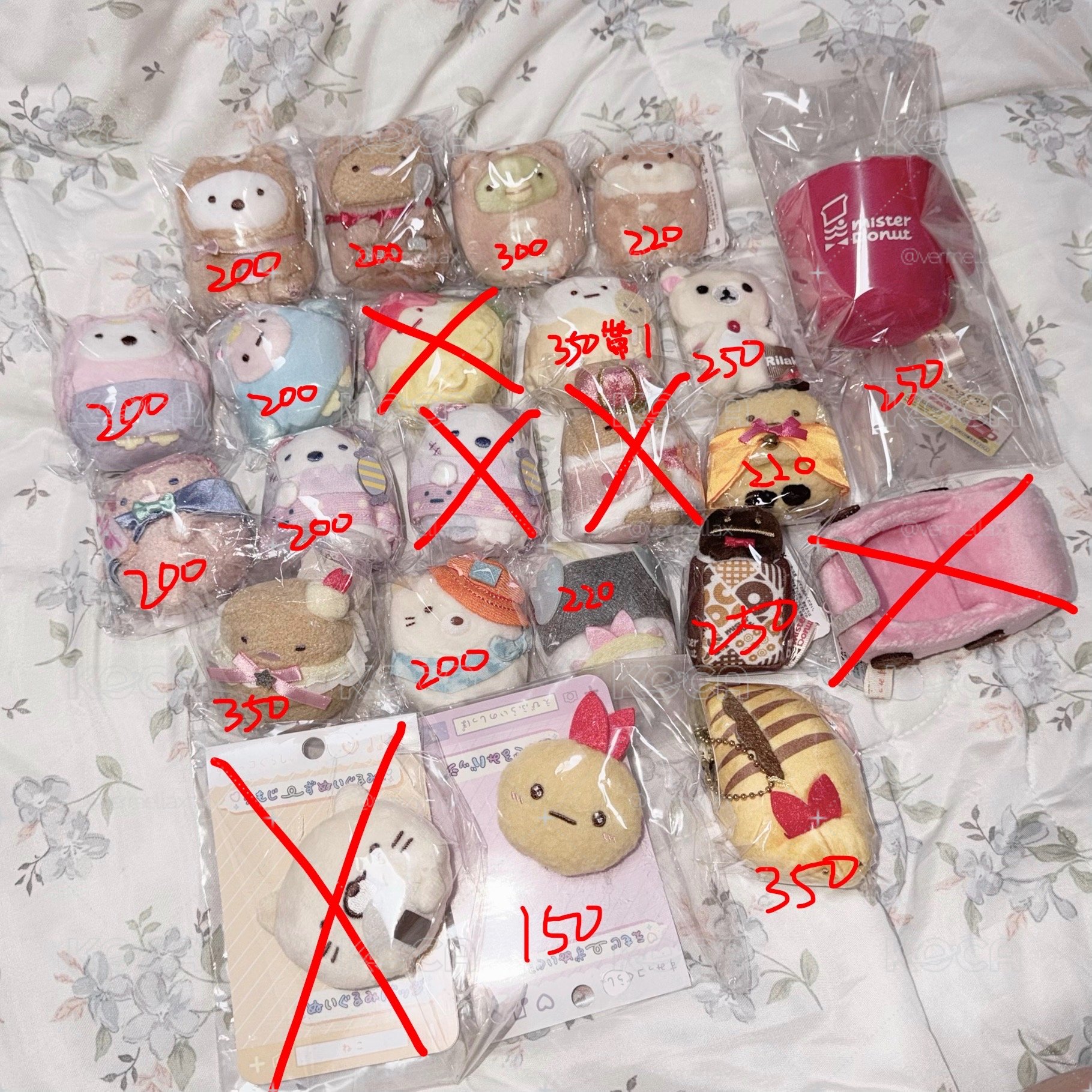 角落生物們=(^.^)=要哪個就下多少