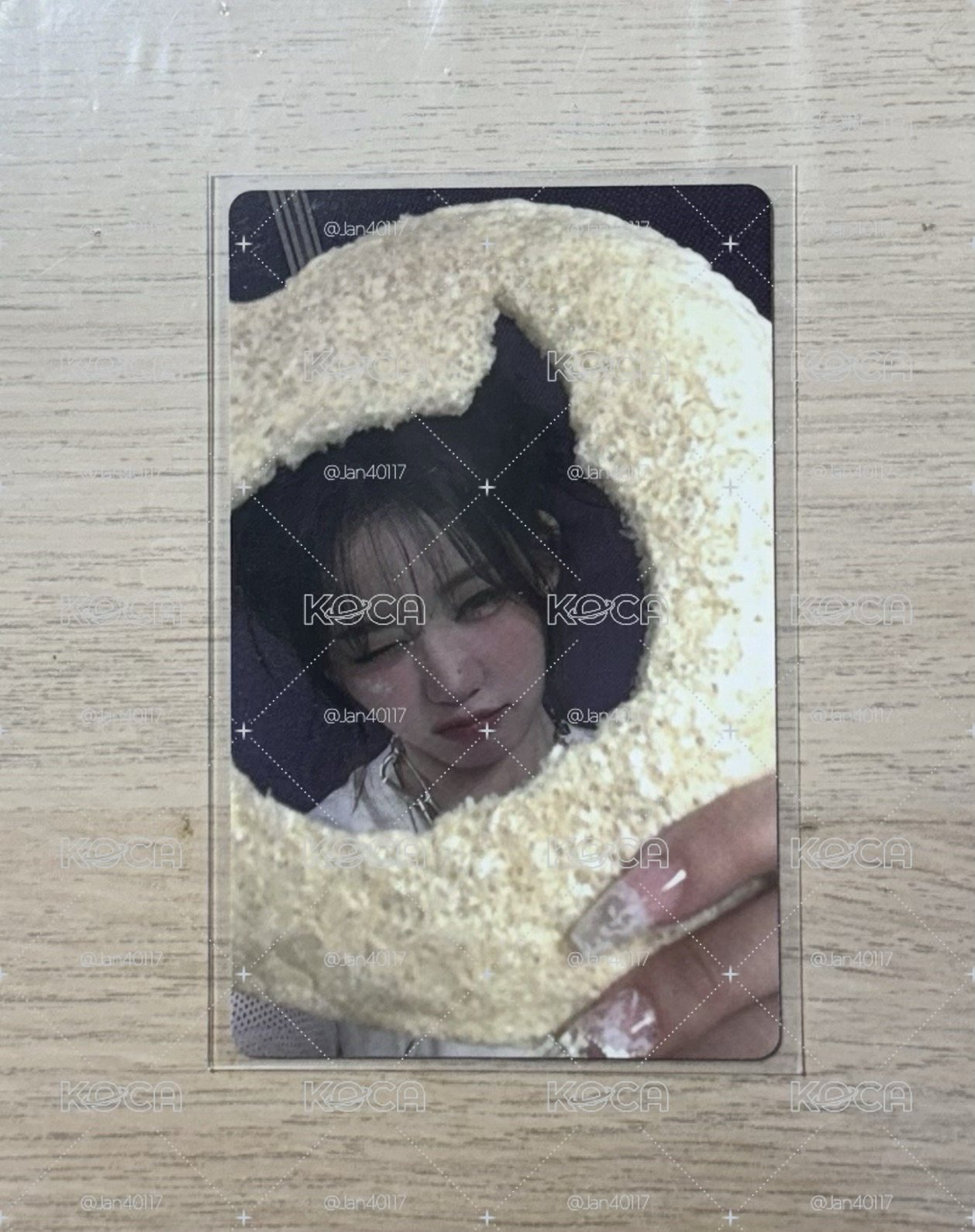 Babymonster Rora 首爾展位 生日卡